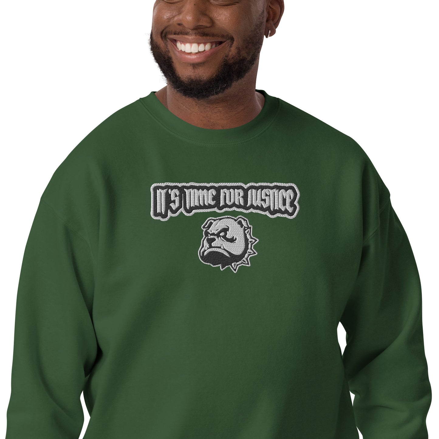 Streetwear Pullover - IT'S TIME FOR JUSTICE