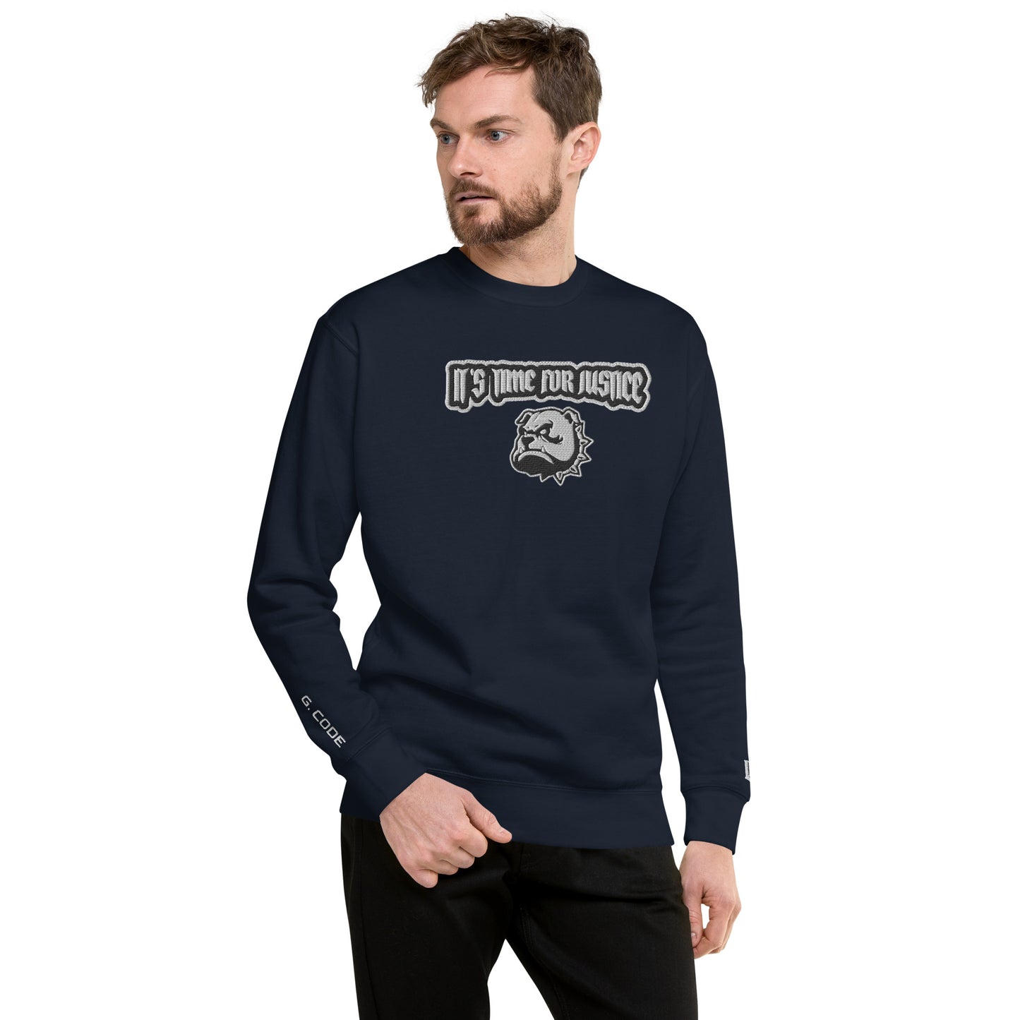 Streetwear Pullover - IT'S TIME FOR JUSTICE