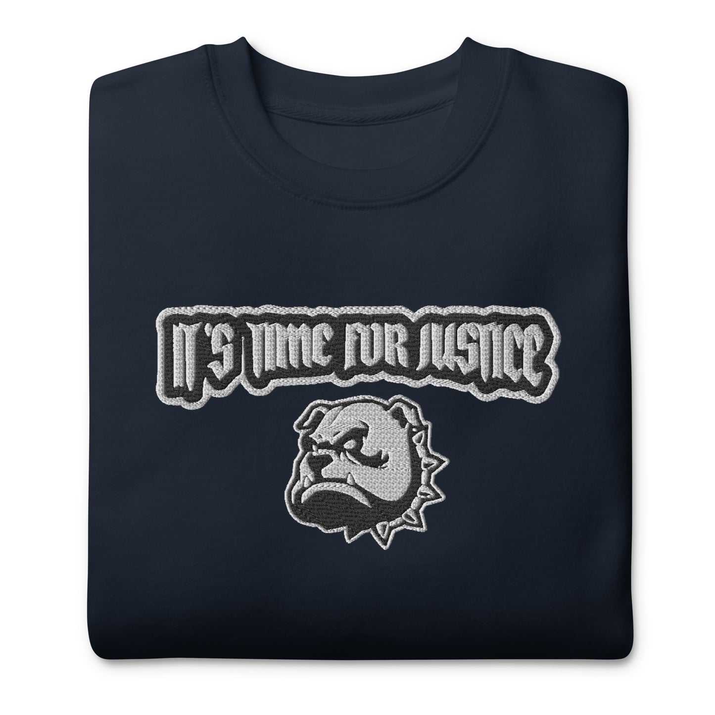 Streetwear Pullover - IT'S TIME FOR JUSTICE