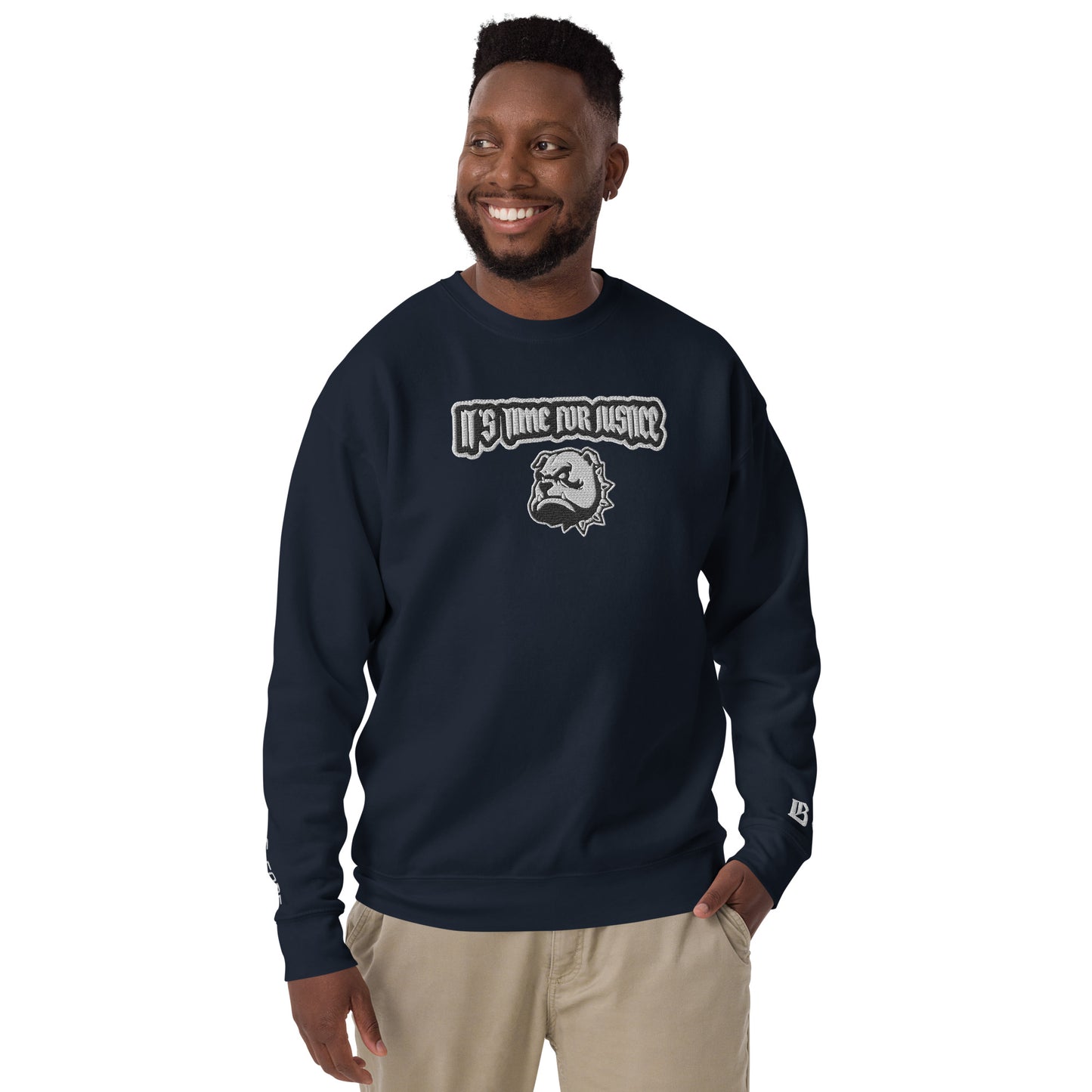 Streetwear Pullover - IT'S TIME FOR JUSTICE