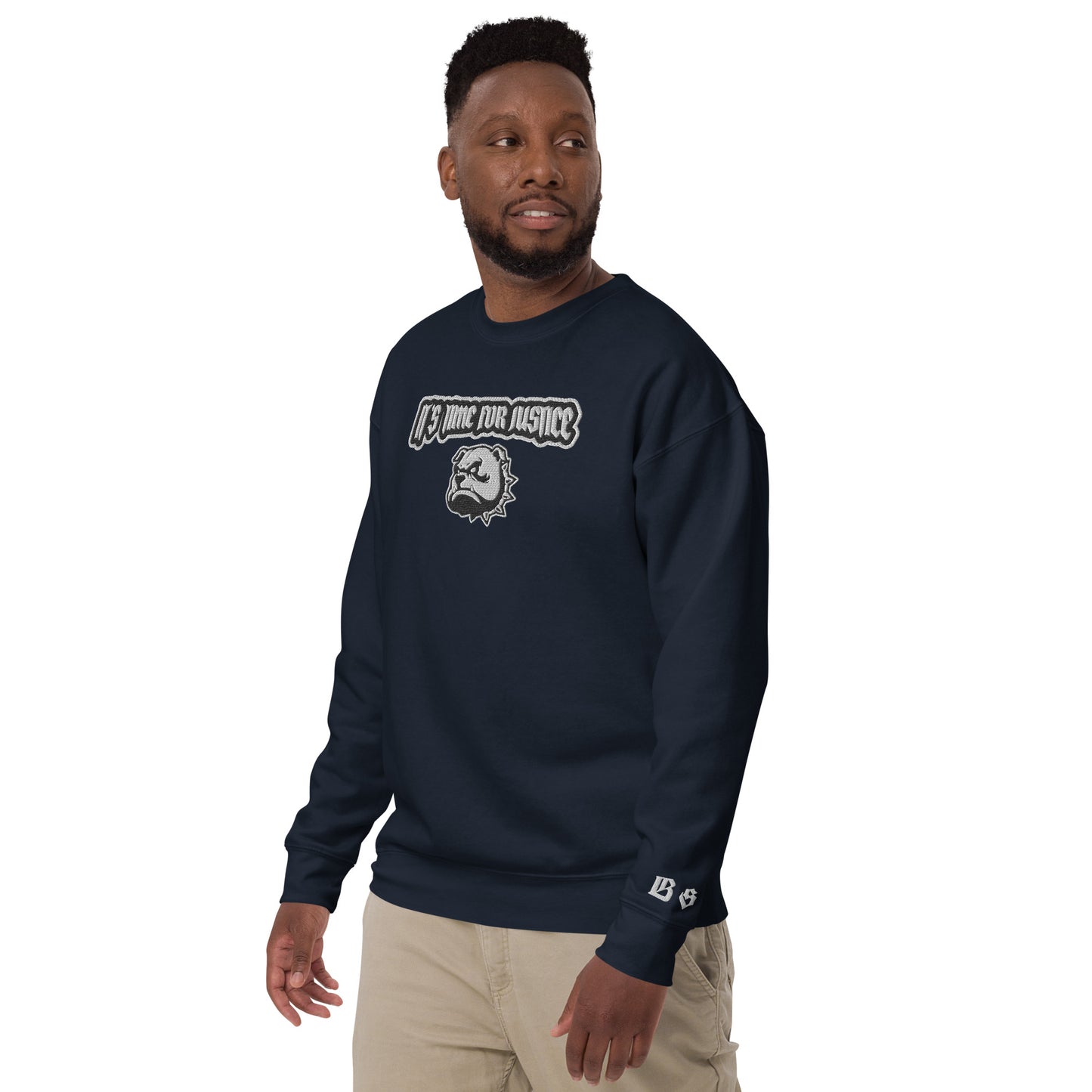 Streetwear Pullover - IT'S TIME FOR JUSTICE