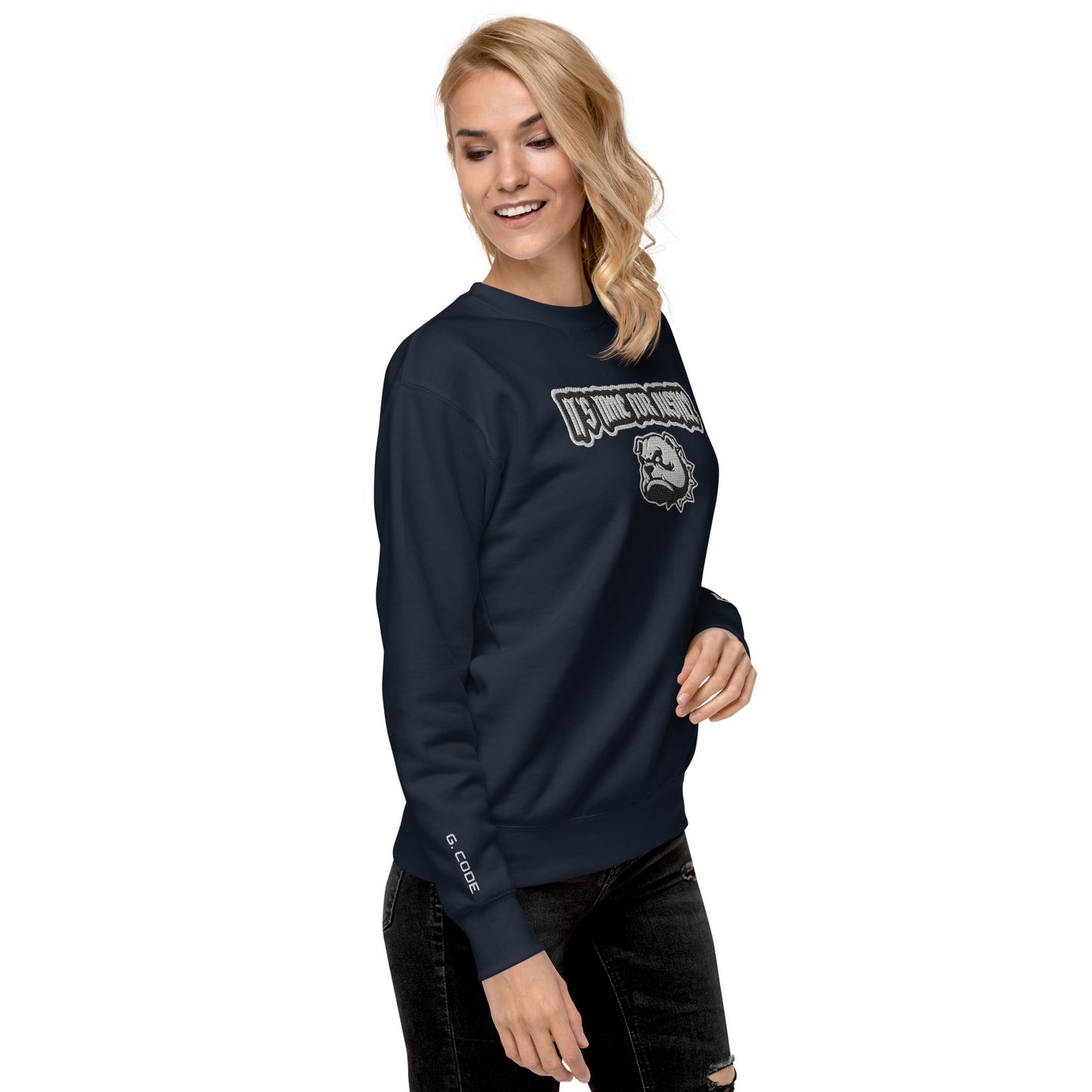 Streetwear Pullover - IT'S TIME FOR JUSTICE