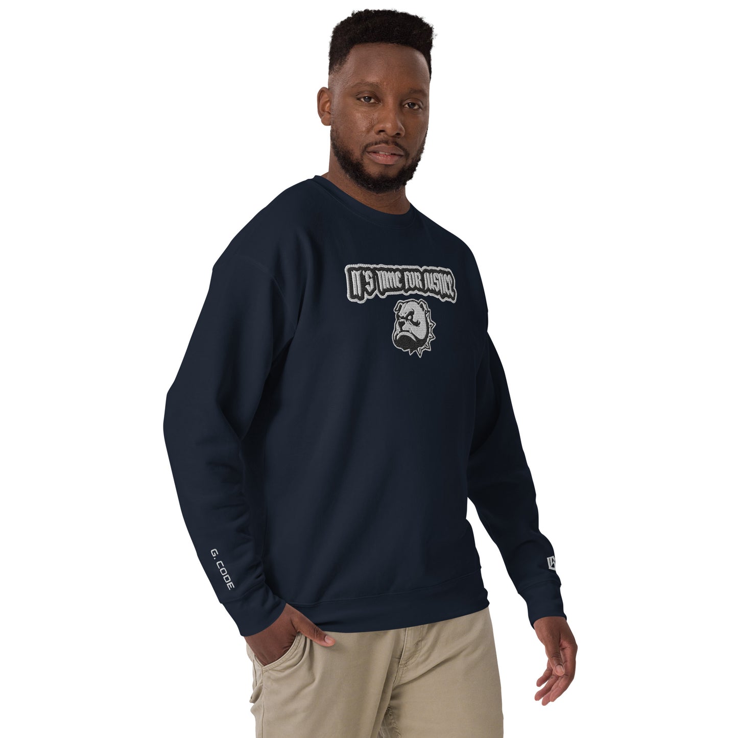 Streetwear Pullover - IT'S TIME FOR JUSTICE