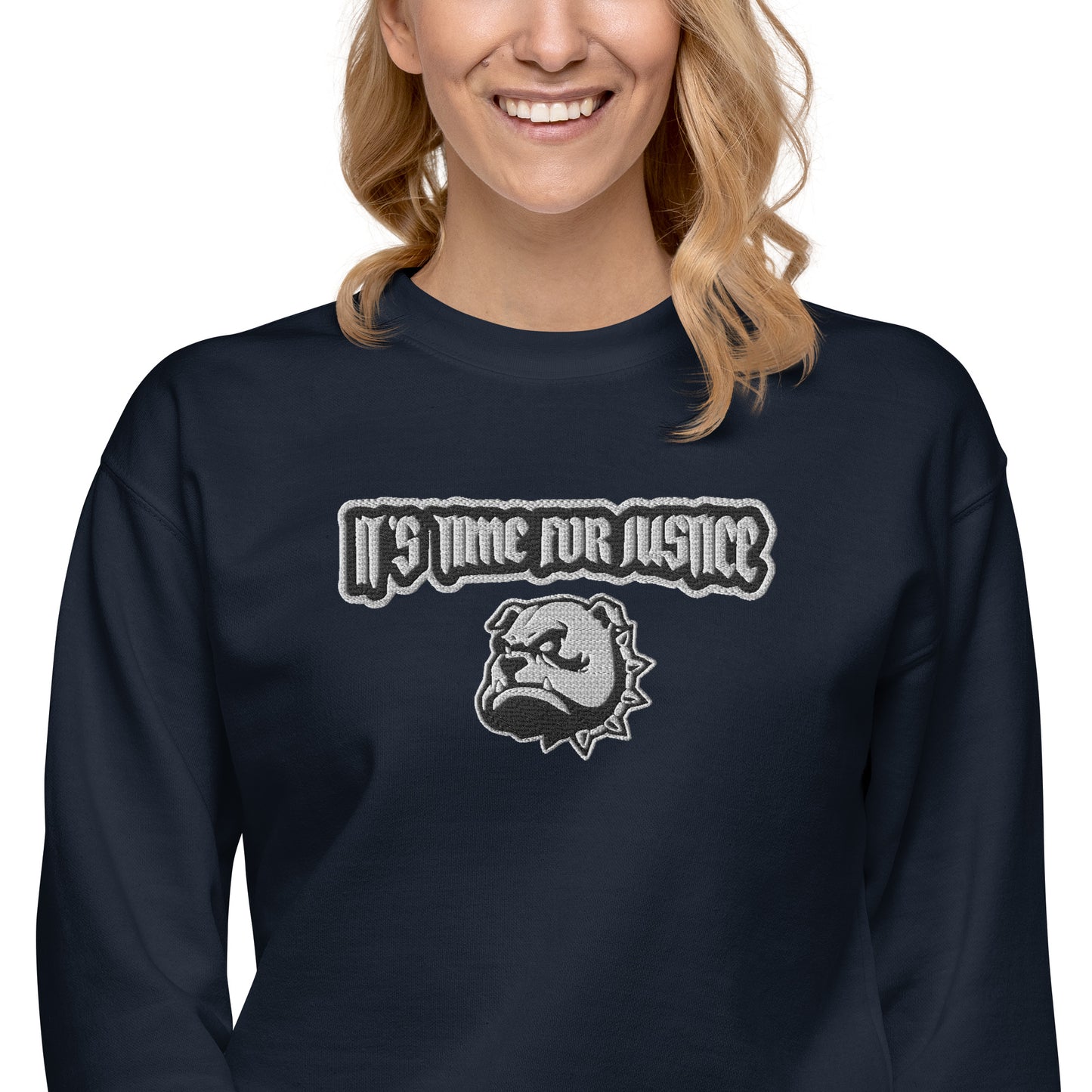 Streetwear Pullover - IT'S TIME FOR JUSTICE