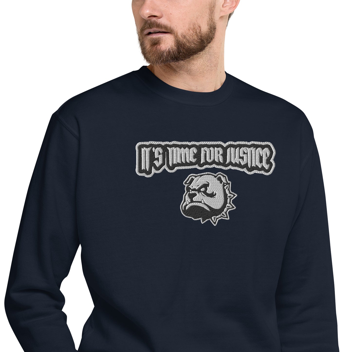 Streetwear Pullover - IT'S TIME FOR JUSTICE