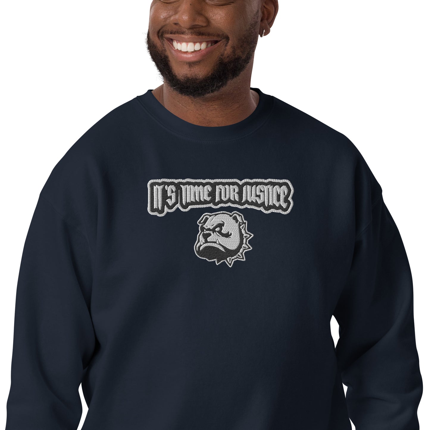 Streetwear Pullover - IT'S TIME FOR JUSTICE