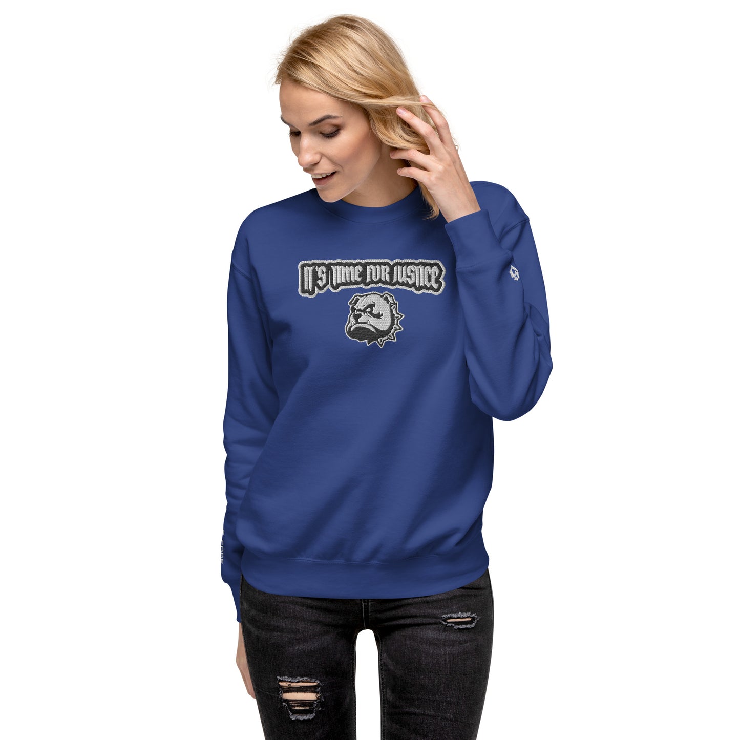 Streetwear Pullover - IT'S TIME FOR JUSTICE