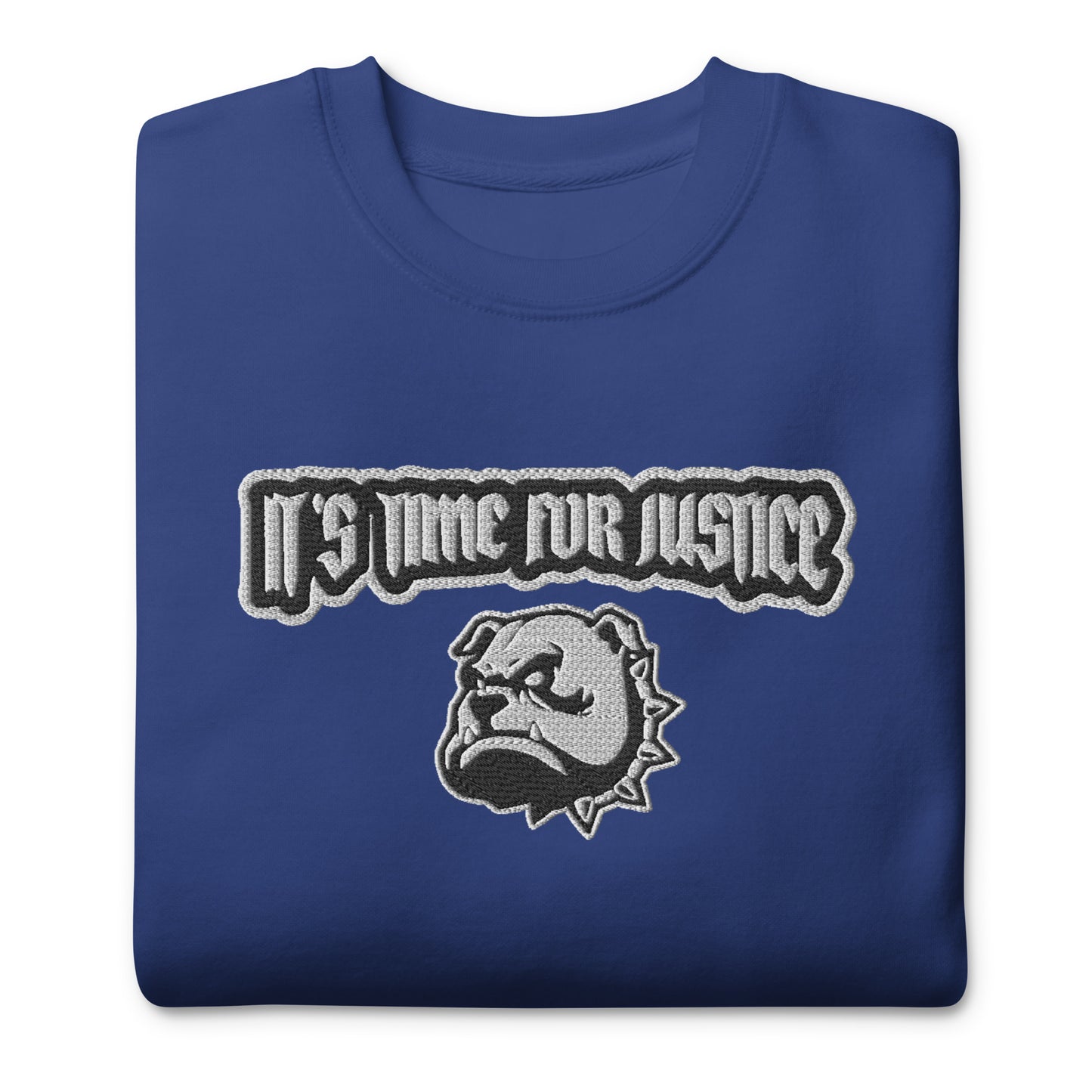 Streetwear Pullover - IT'S TIME FOR JUSTICE