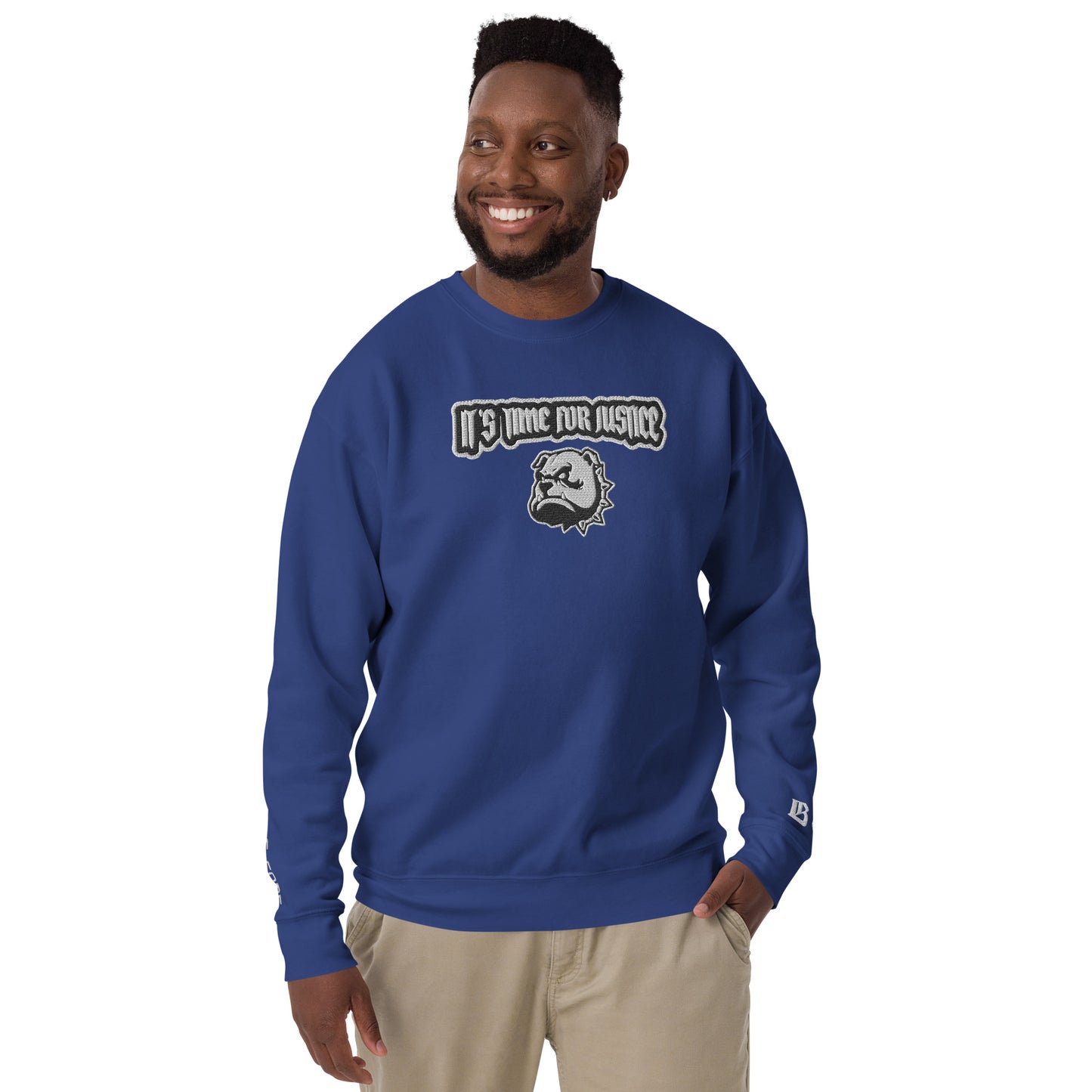 Streetwear Pullover - IT'S TIME FOR JUSTICE