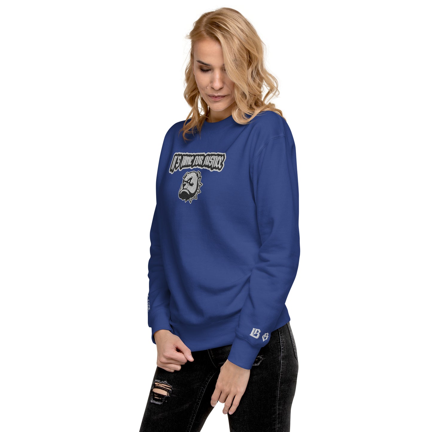 Streetwear Pullover - IT'S TIME FOR JUSTICE