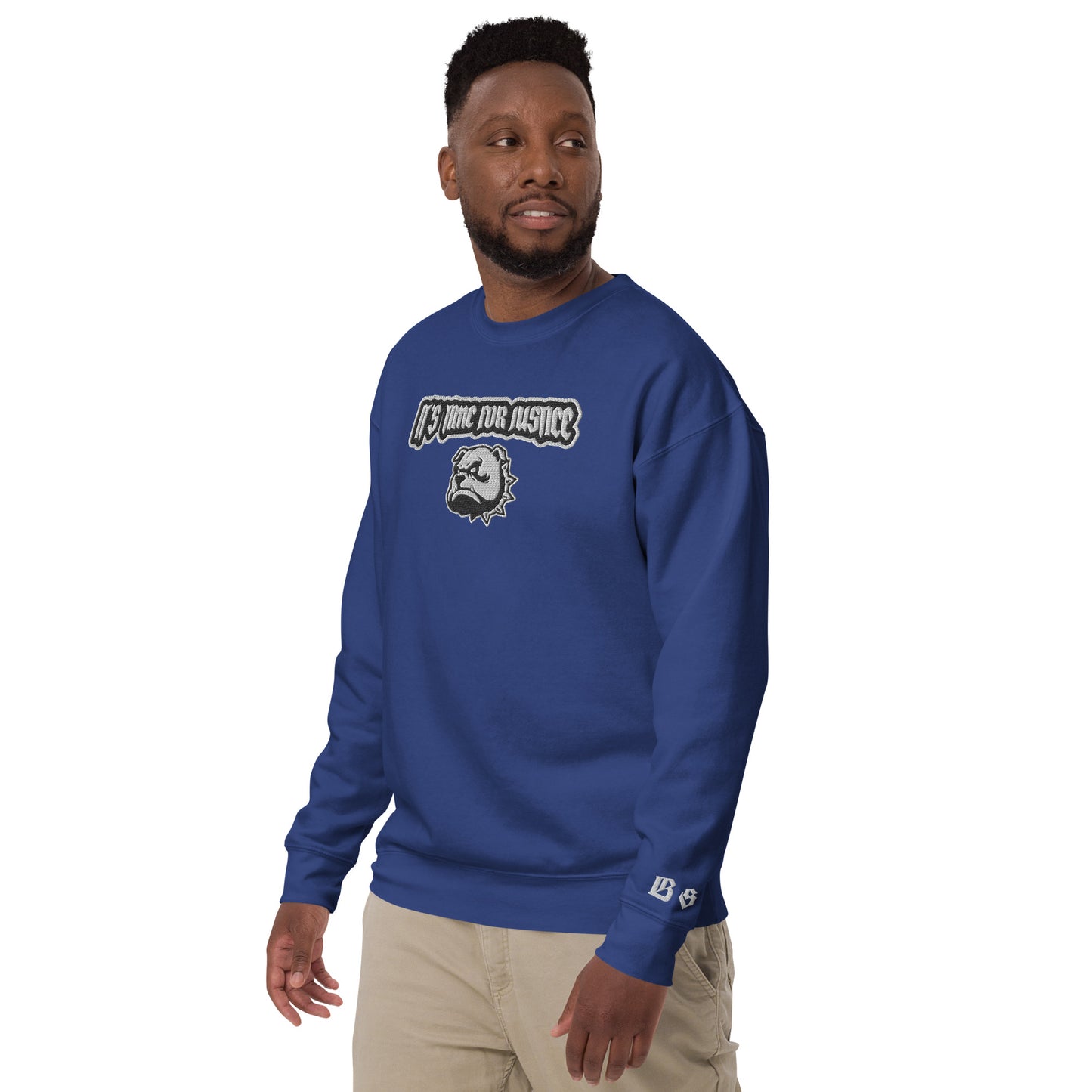 Streetwear Pullover - IT'S TIME FOR JUSTICE