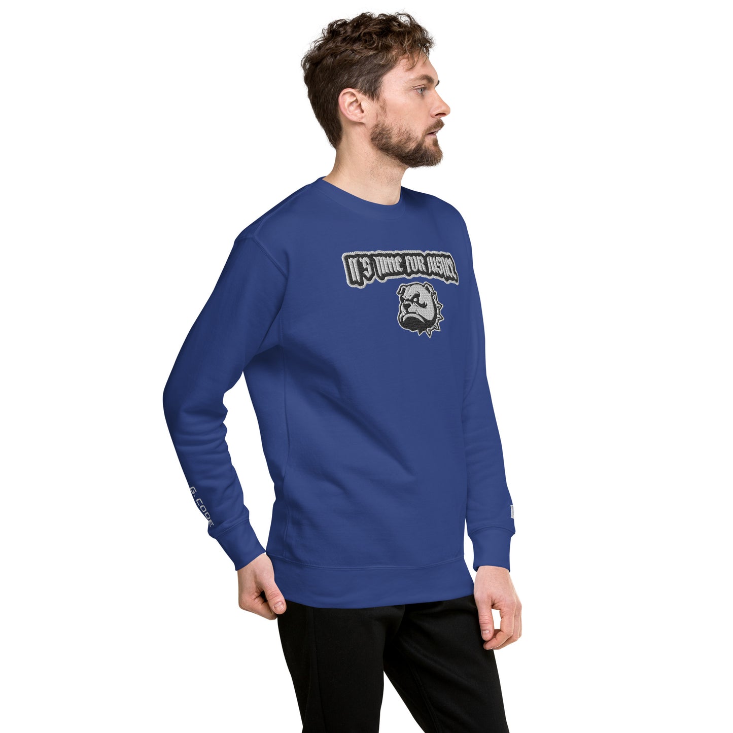 Streetwear Pullover - IT'S TIME FOR JUSTICE