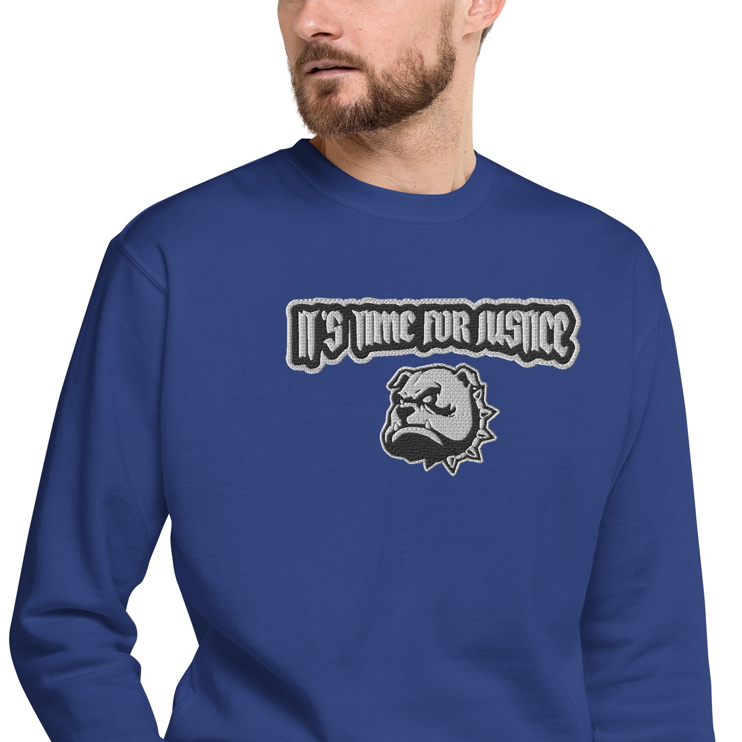 Streetwear Pullover - IT'S TIME FOR JUSTICE