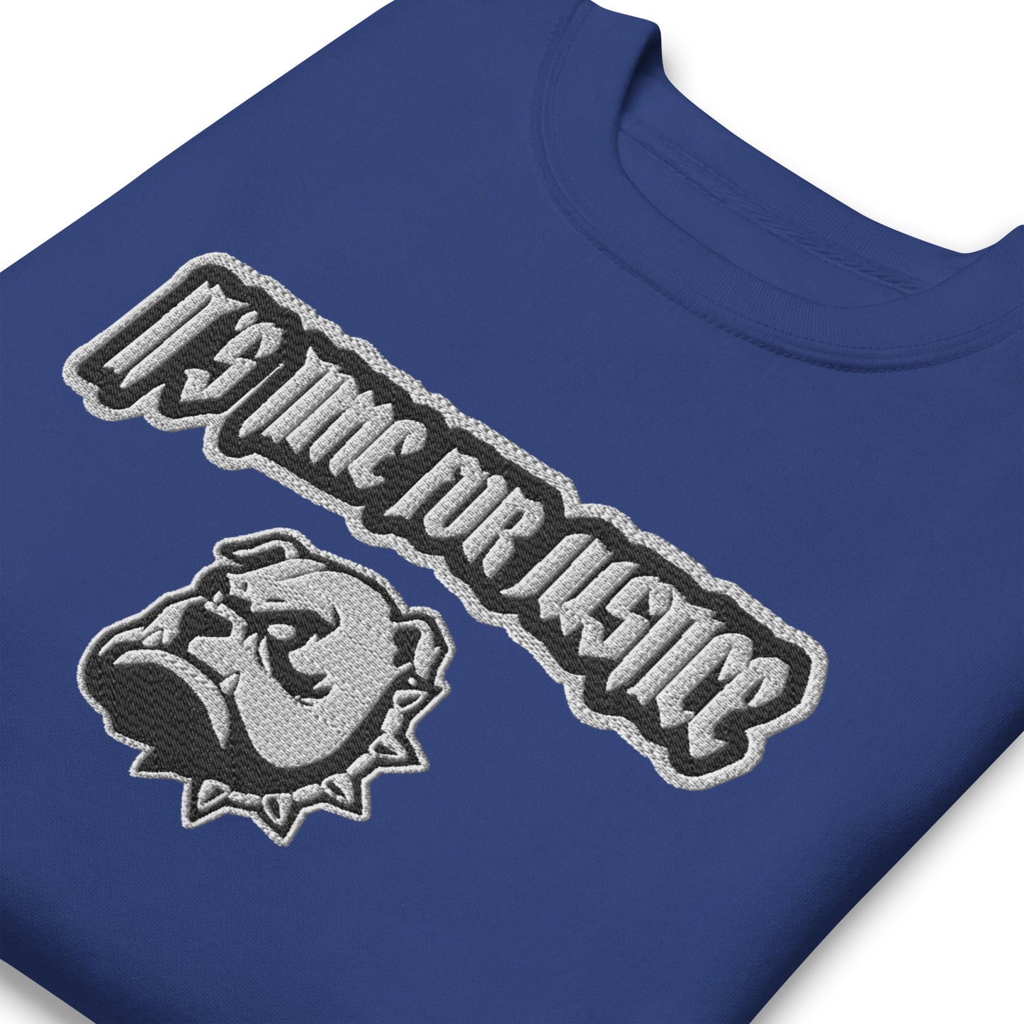 Streetwear Pullover - IT'S TIME FOR JUSTICE