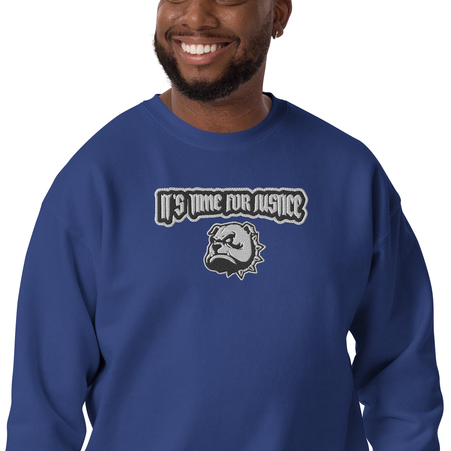 Streetwear Pullover - IT'S TIME FOR JUSTICE
