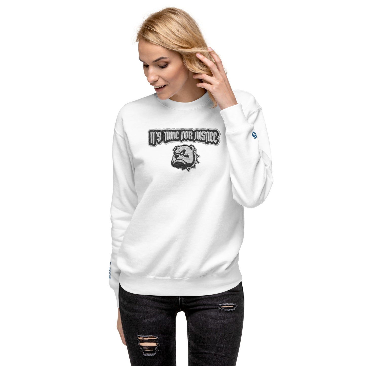 Streetwear Pullover - IT'S TIME FOR JUSTICE