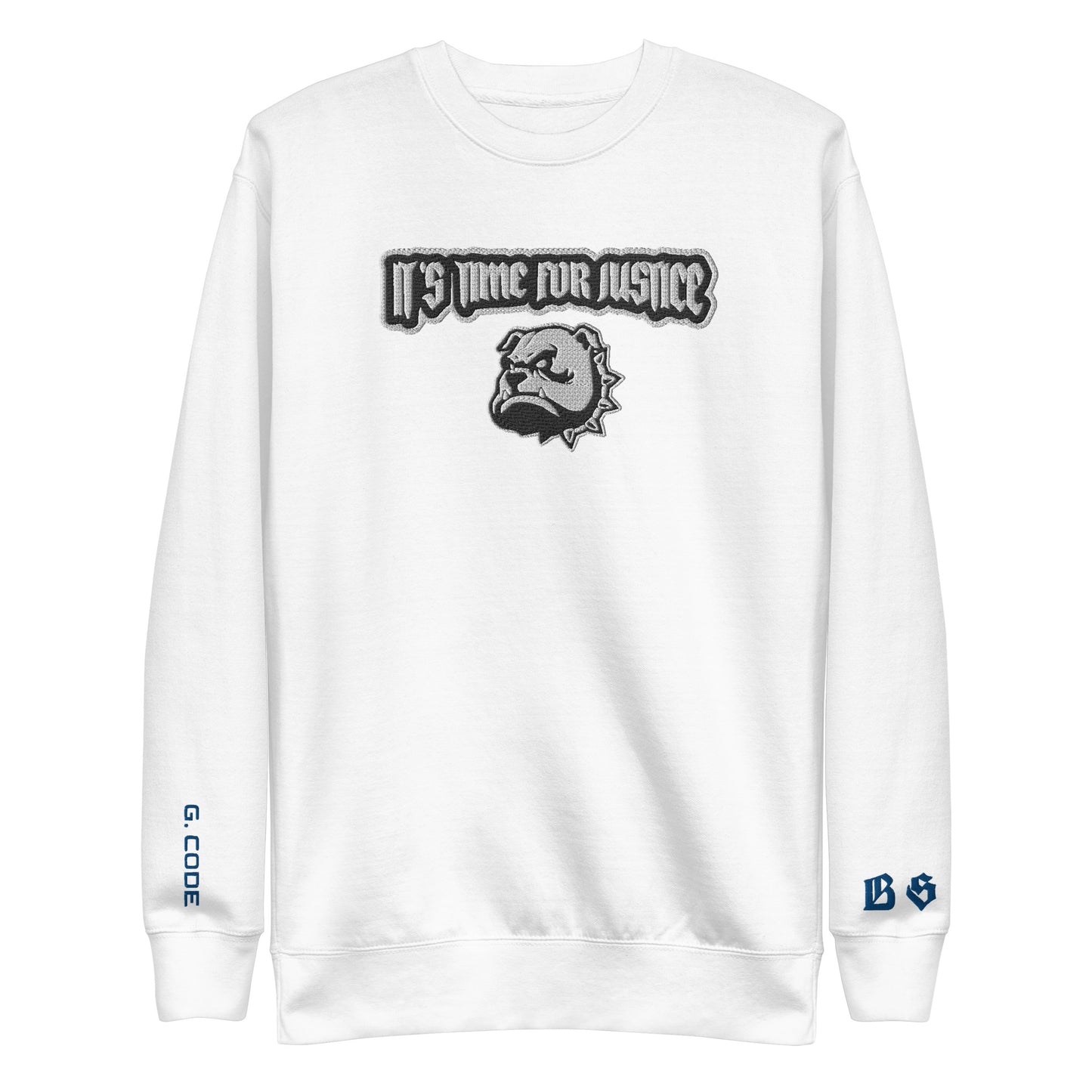 Streetwear Pullover - IT'S TIME FOR JUSTICE