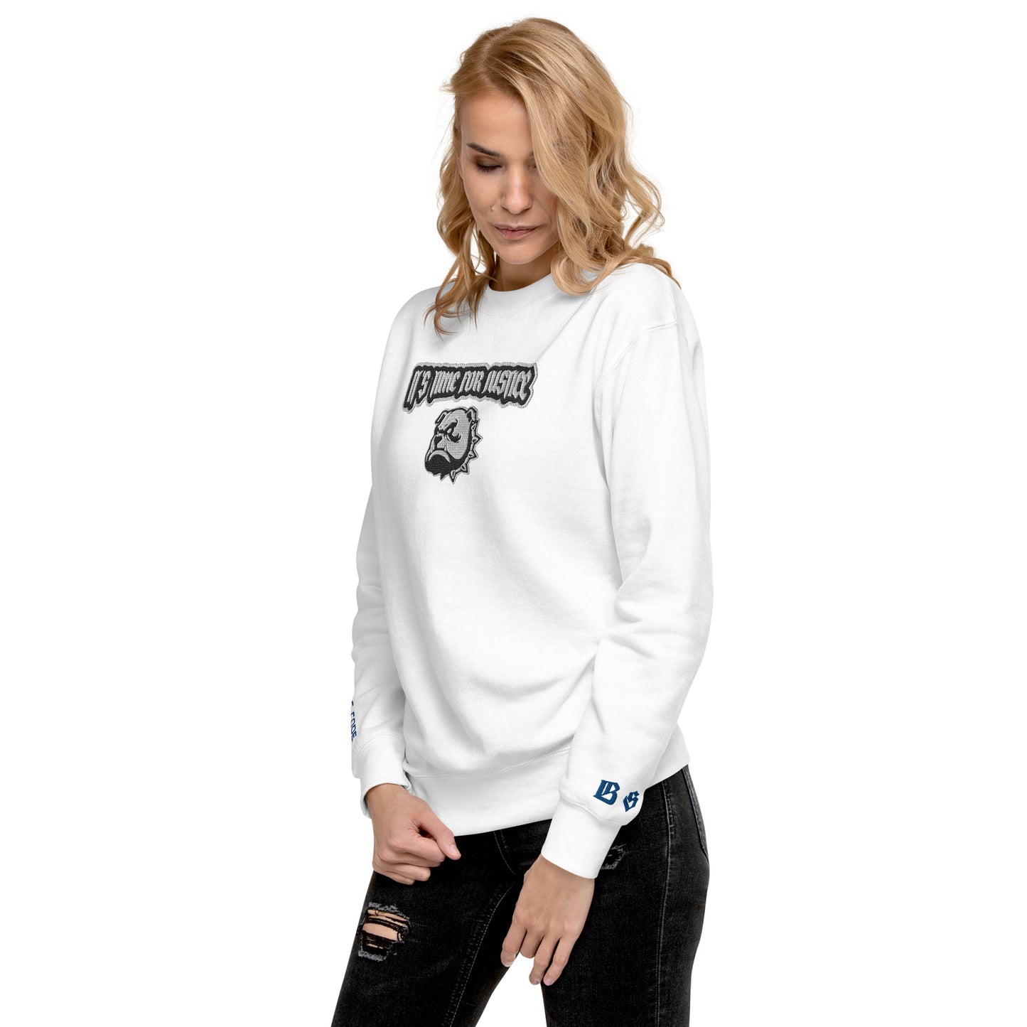 Streetwear Pullover - IT'S TIME FOR JUSTICE