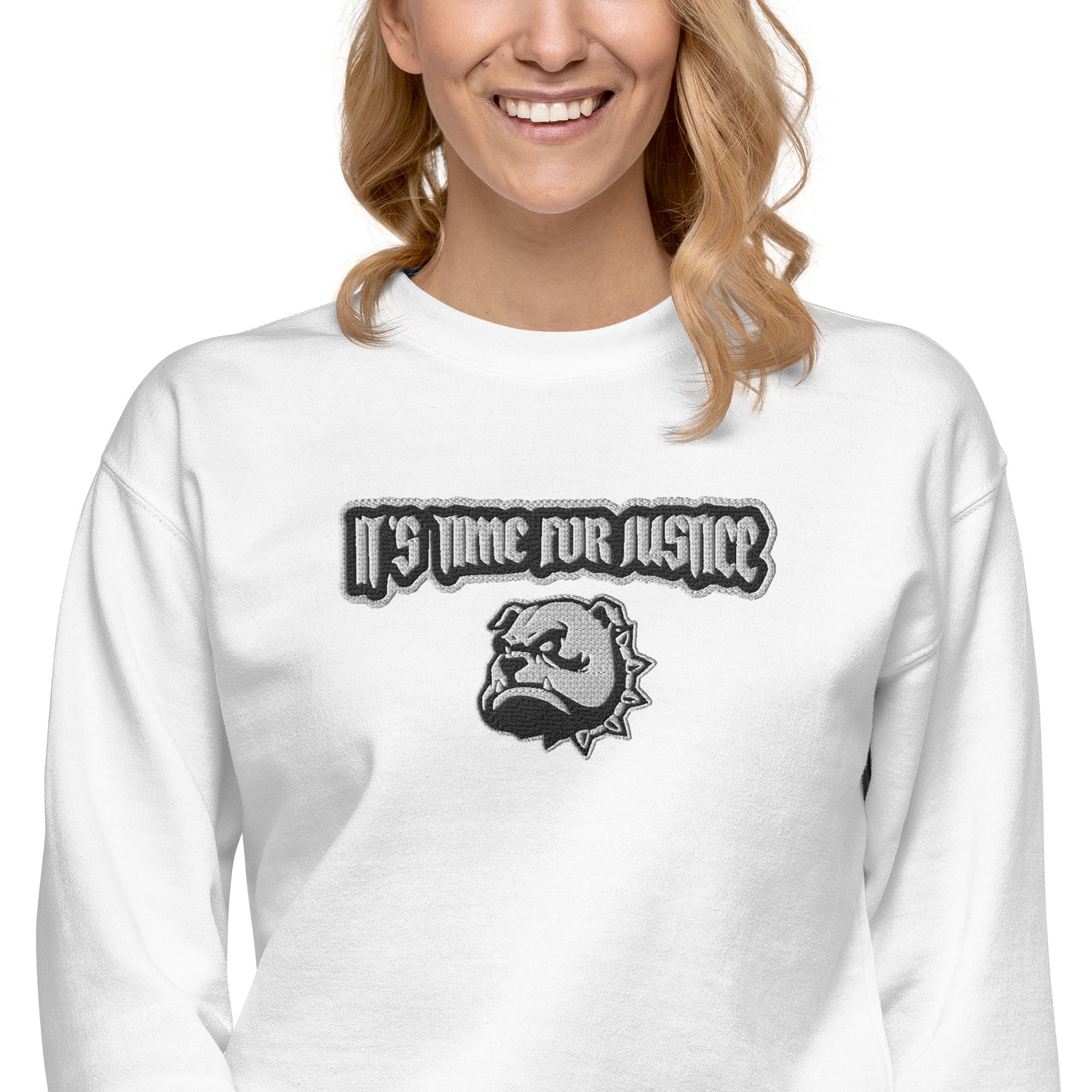 Streetwear Pullover - IT'S TIME FOR JUSTICE