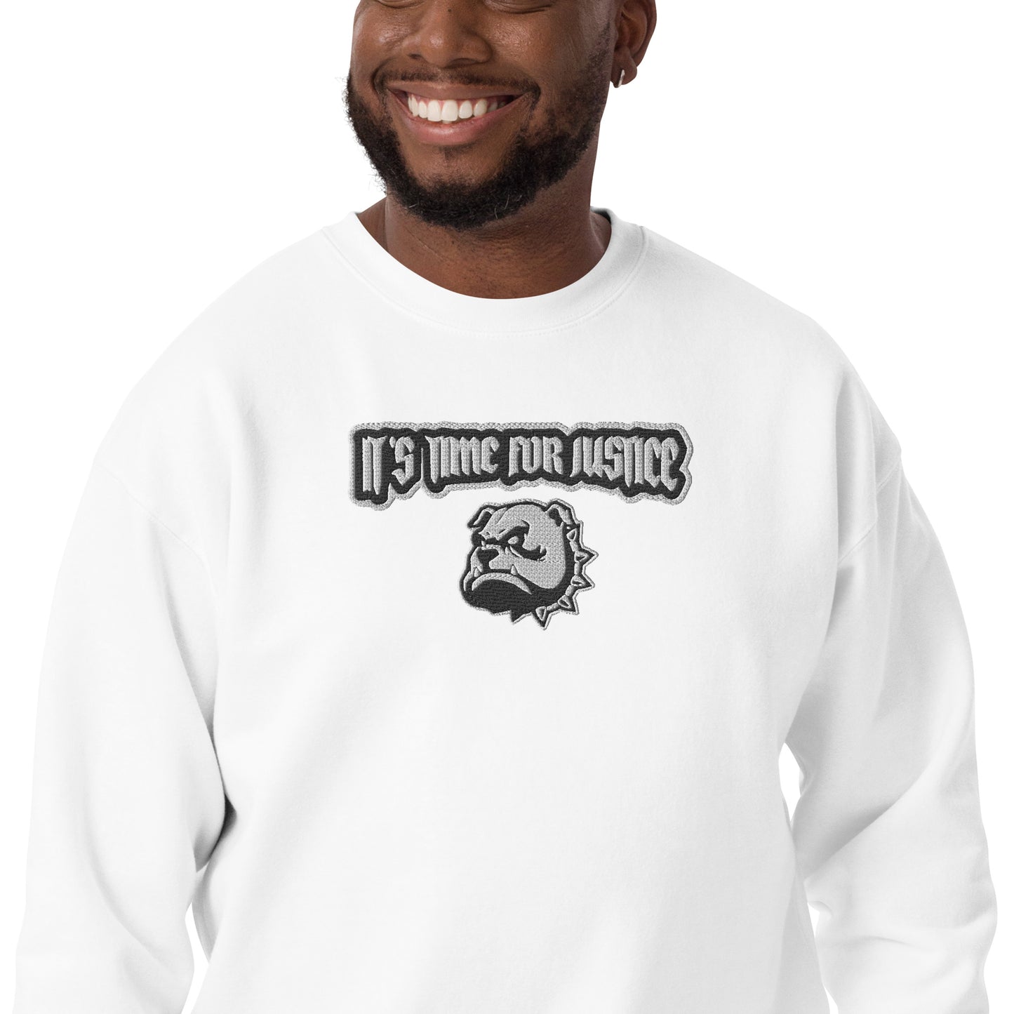 Streetwear Pullover - IT'S TIME FOR JUSTICE