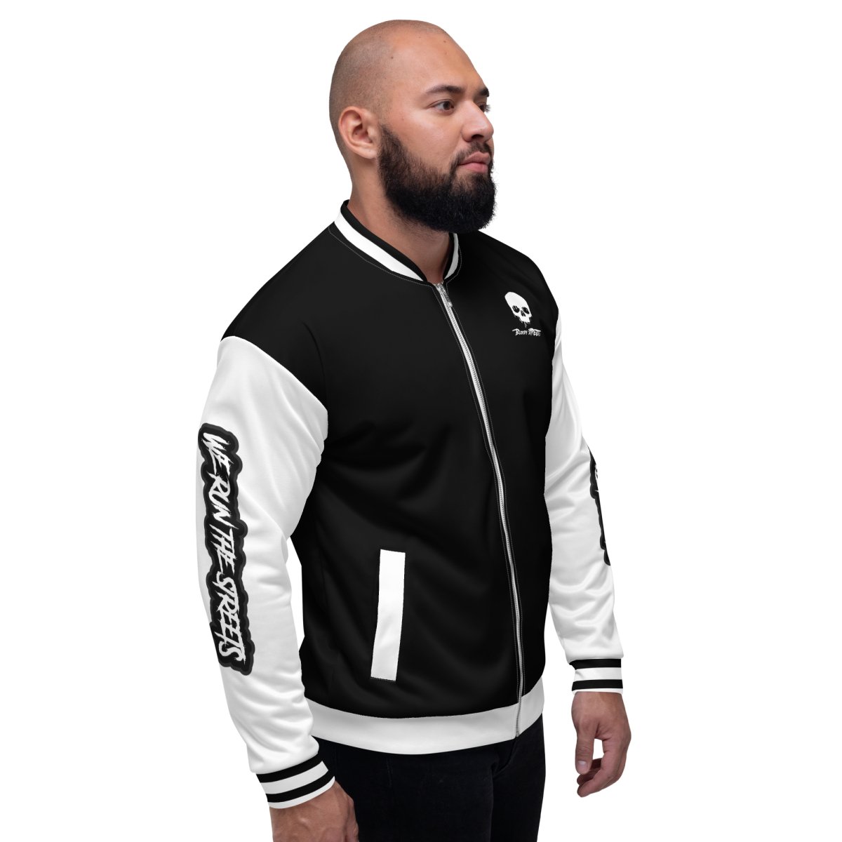 We Run The Streets Unisex Bomberjacke - BLOODY - STREETS.DE Streetwear Herren und Damen Hoodies, T-Shirts, Pullis