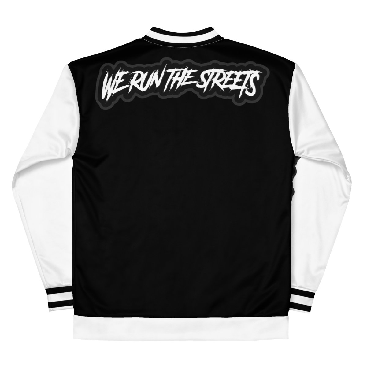We Run The Streets Unisex Bomberjacke - BLOODY - STREETS.DE Streetwear Herren und Damen Hoodies, T-Shirts, Pullis