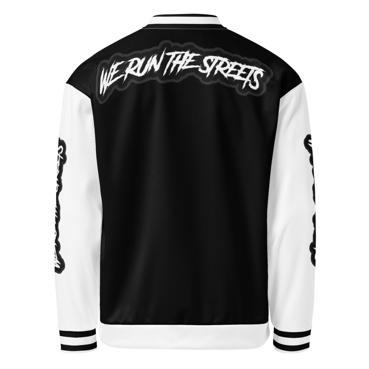 We Run The Streets Unisex Bomberjacke - BLOODY - STREETS.DE Streetwear Herren und Damen Hoodies, T-Shirts, Pullis