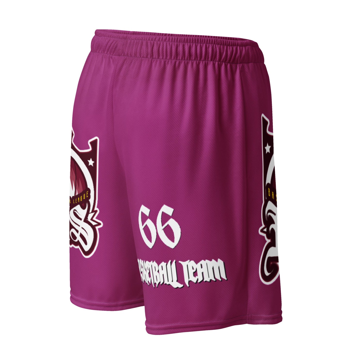 Basketball Team 66 Unisex Mesh-Shorts PURPLE - BLOODY-STREETS.DE Streetwear Herren und Damen Hoodies, T-Shirts, Pullis