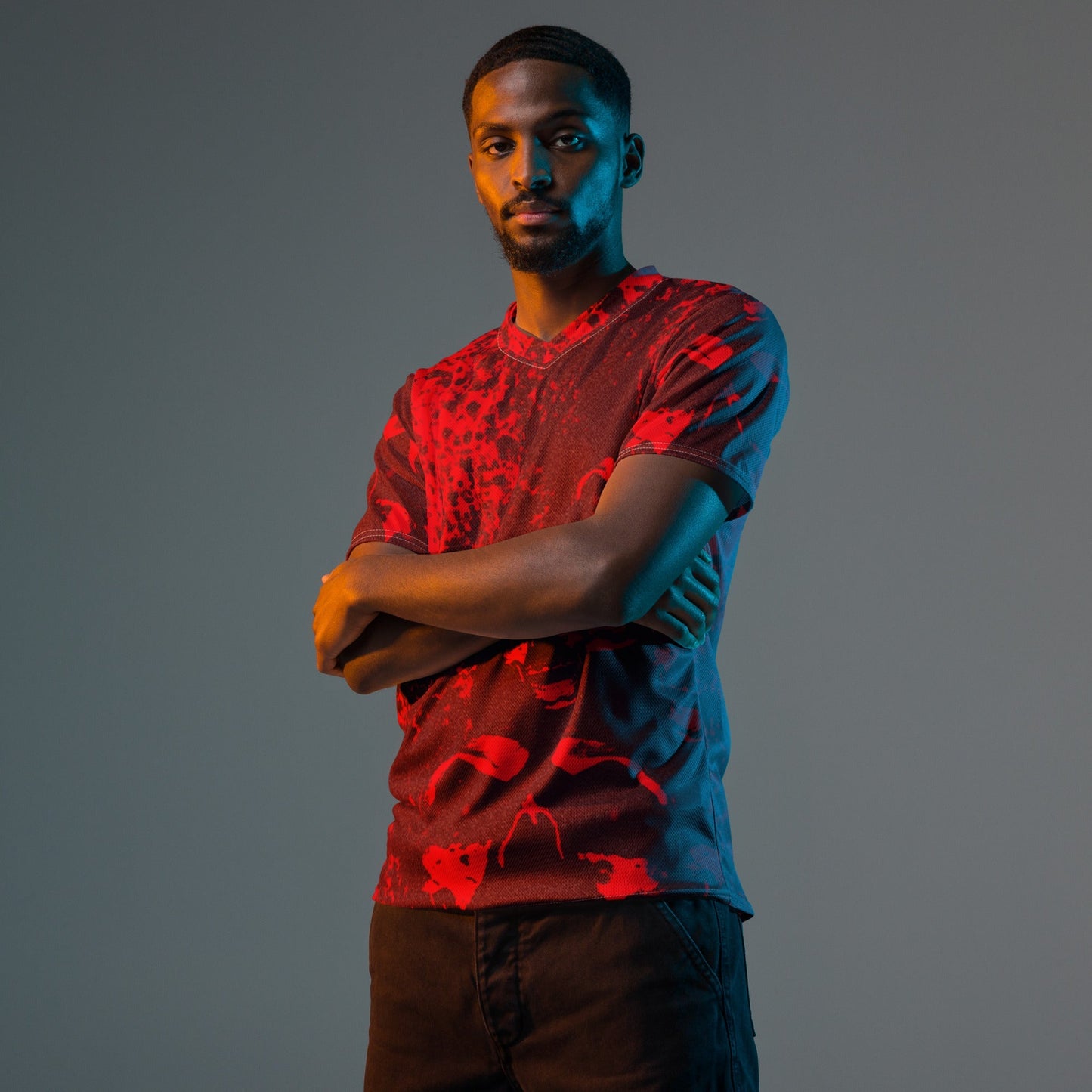 Bloody Red soul Trikot - BLOODY-STREETS.DE Streetwear Herren und Damen Hoodies, T-Shirts, Pullis