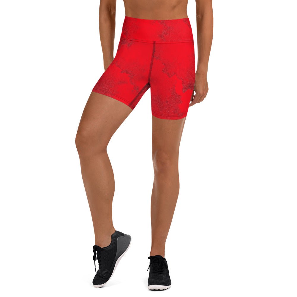Bloody Red Storm - Yoga Shorts - BLOODY-STREETS.DE Streetwear Herren und Damen Hoodies, T-Shirts, Pullis