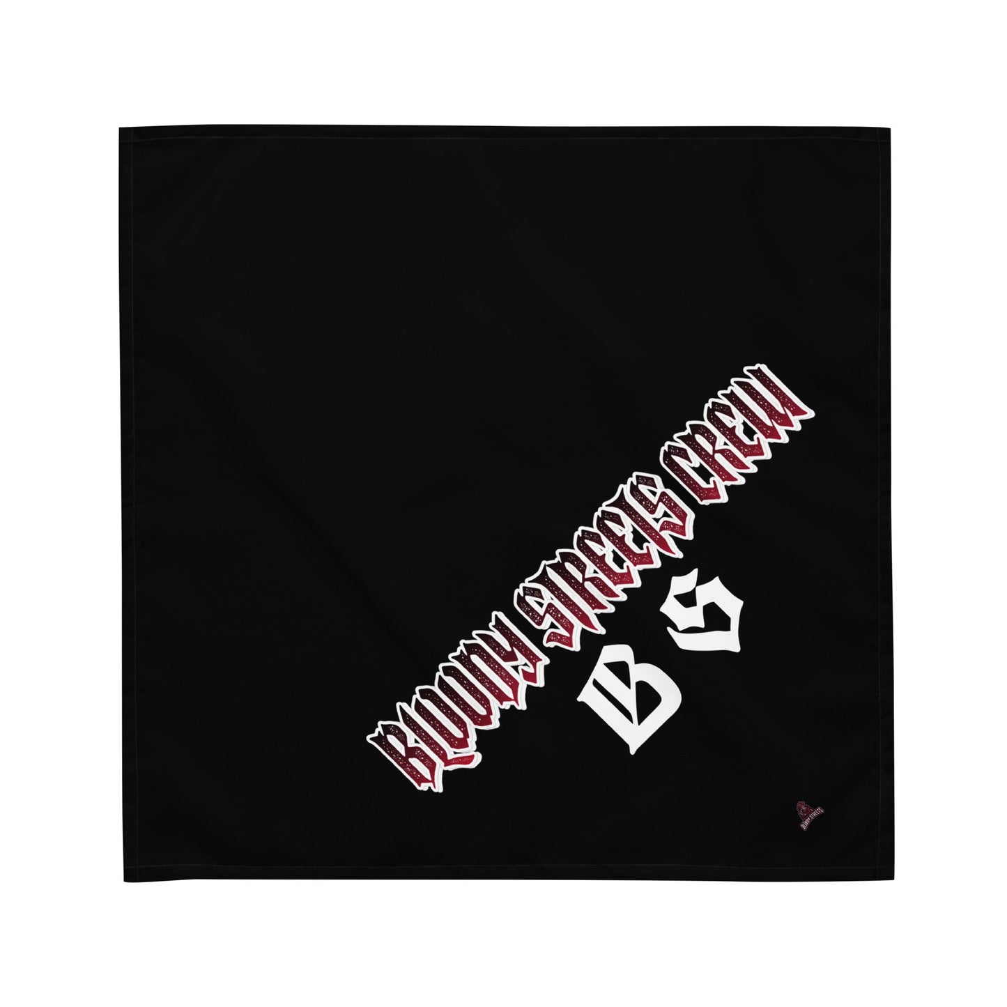 Bloody Streets Crew Bandana Black - BLOODY-STREETS.DE Streetwear Herren und Damen Hoodies, T-Shirts, Pullis