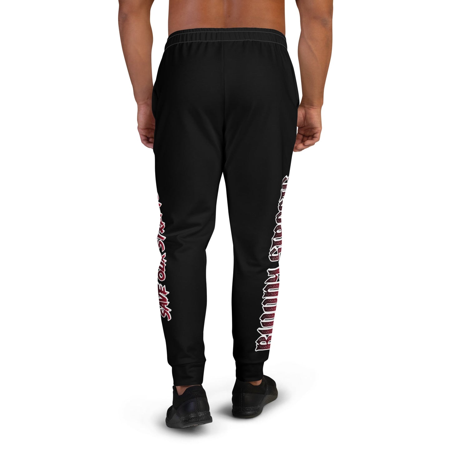 Bloody Streets Crew Herren-Jogginghose Black - BLOODY-STREETS.DE Streetwear Herren und Damen Hoodies, T-Shirts, Pullis