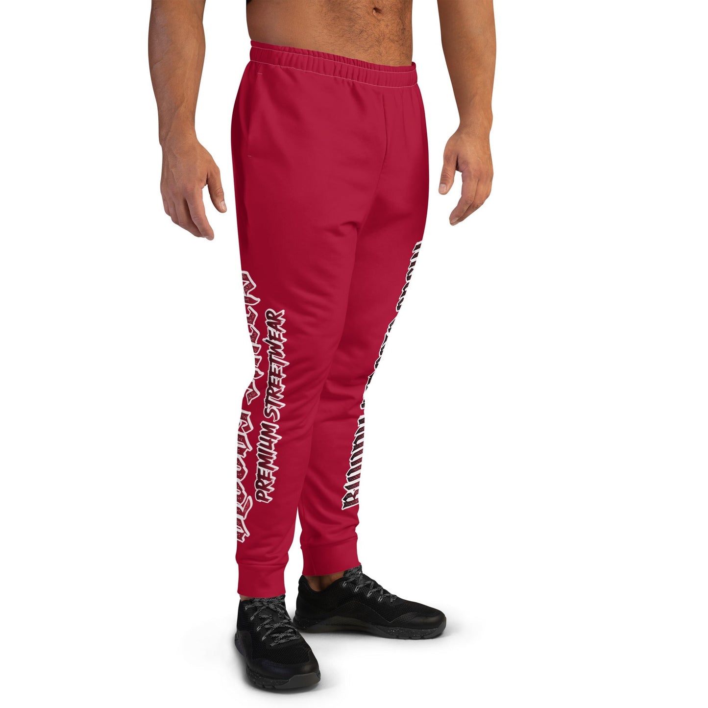 Bloody Streets Crew Herren-Jogginghose Rot Herren - BLOODY-STREETS.DE Streetwear Herren und Damen Hoodies, T-Shirts, Pullis