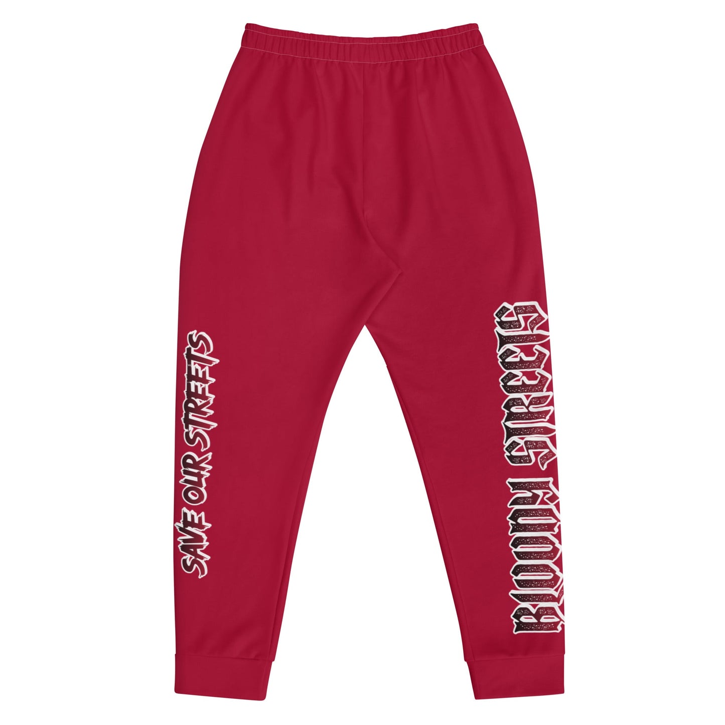 Bloody Streets Crew Herren-Jogginghose Rot Herren - BLOODY-STREETS.DE Streetwear Herren und Damen Hoodies, T-Shirts, Pullis