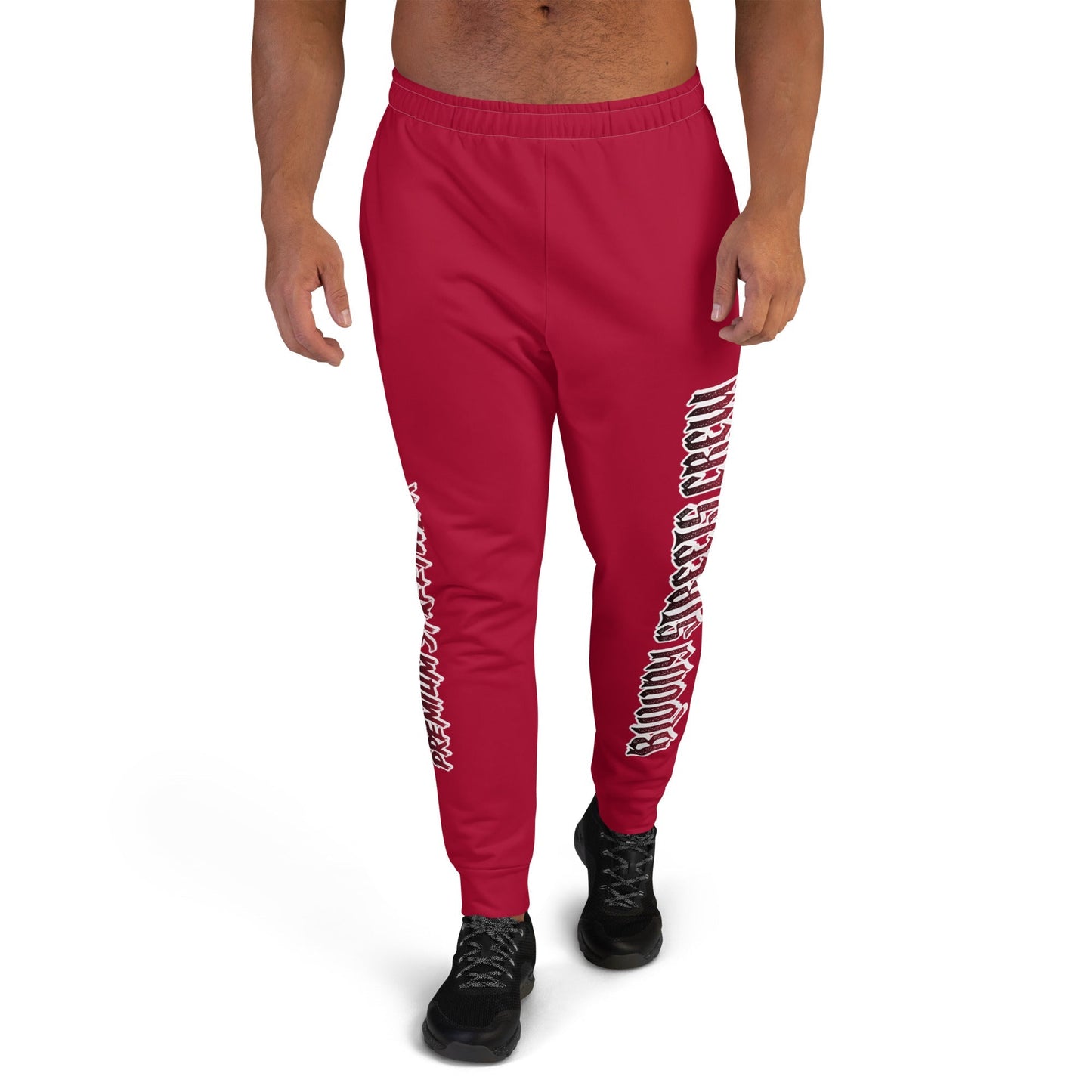 Bloody Streets Crew Herren-Jogginghose Rot Herren - BLOODY-STREETS.DE Streetwear Herren und Damen Hoodies, T-Shirts, Pullis