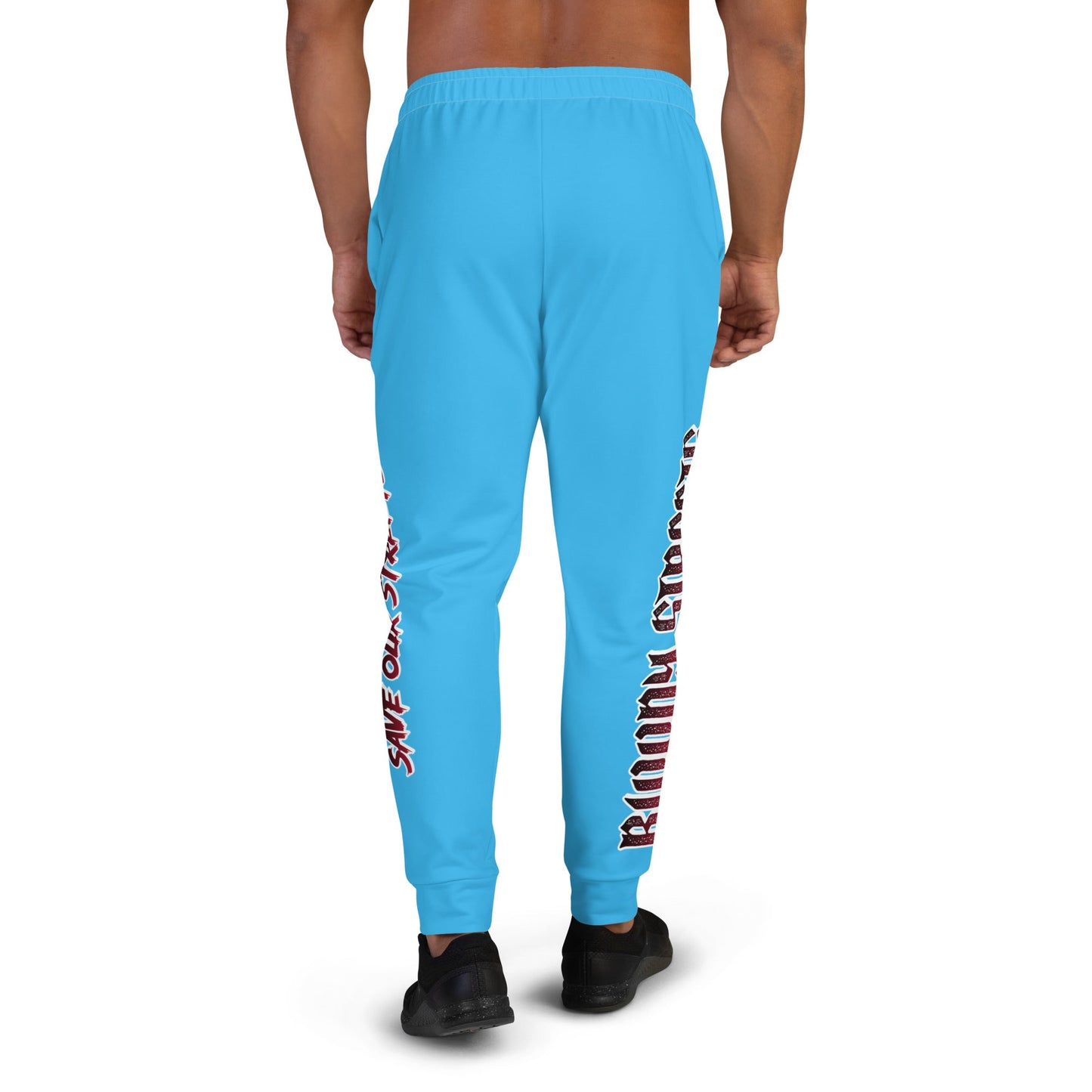 Bloody Streets Crew Herren-Jogginghose Blau Herren - BLOODY-STREETS.DE Streetwear Herren und Damen Hoodies, T-Shirts, Pullis