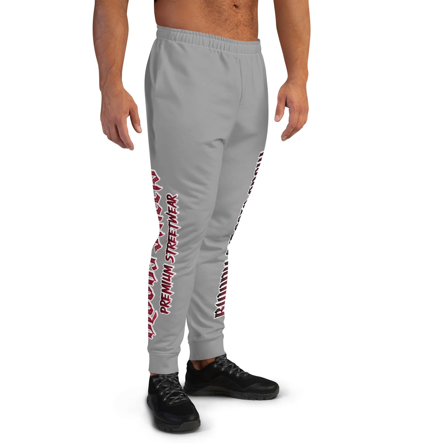 Bloody Streets Crew Herren-Jogginghose Gray Herren - BLOODY-STREETS.DE Streetwear Herren und Damen Hoodies, T-Shirts, Pullis