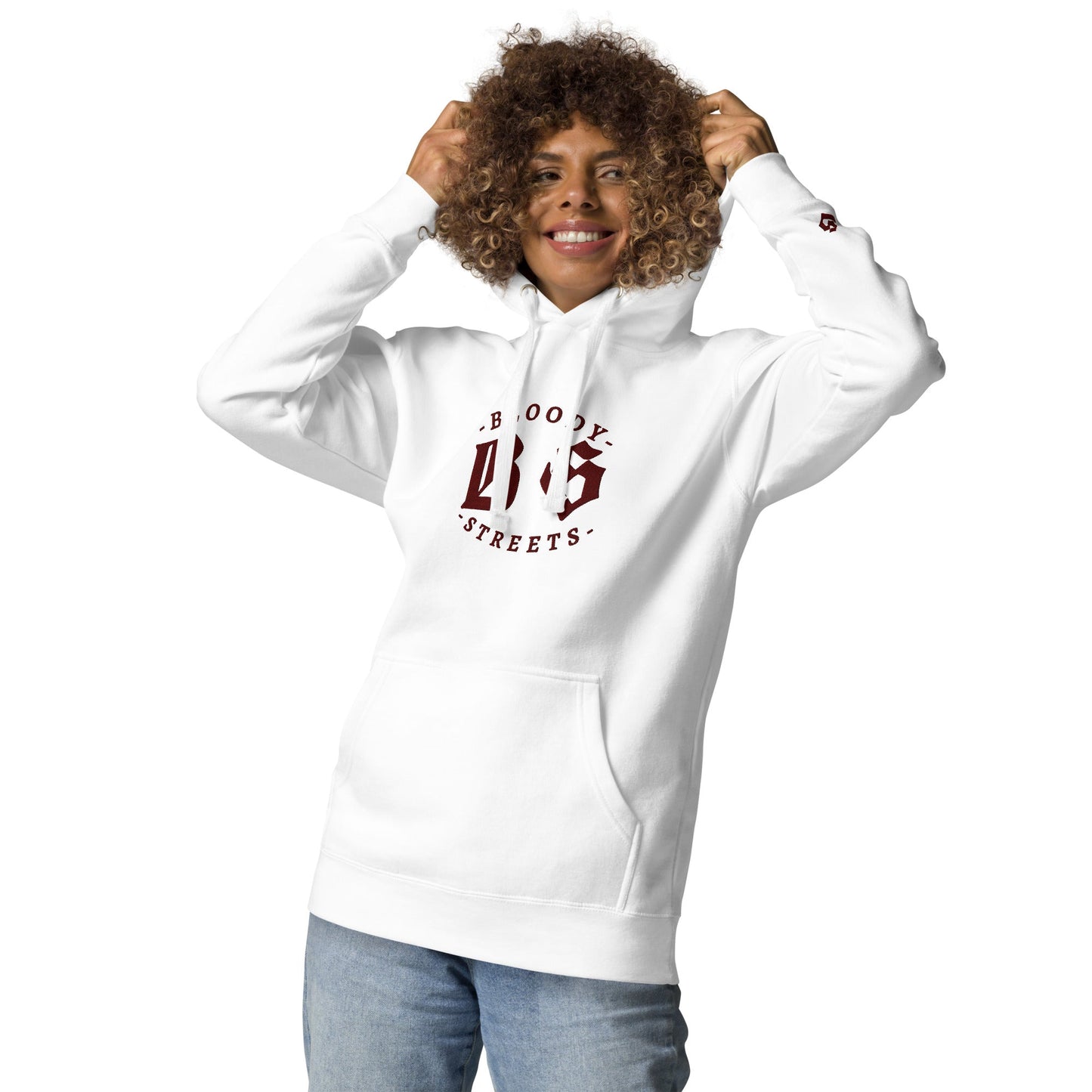 BLOODY STREETS Crew Member "Save our Streets! - BLOODY-STREETS.DE Streetwear Herren und Damen Hoodies, T-Shirts, Pullis