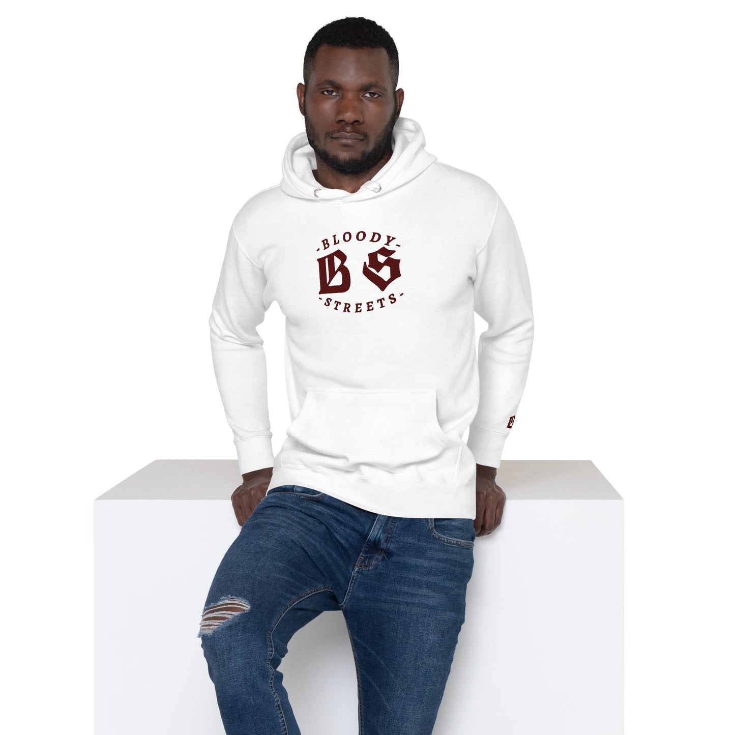 BLOODY STREETS Crew Member "Save our Streets! - BLOODY-STREETS.DE Streetwear Herren und Damen Hoodies, T-Shirts, Pullis