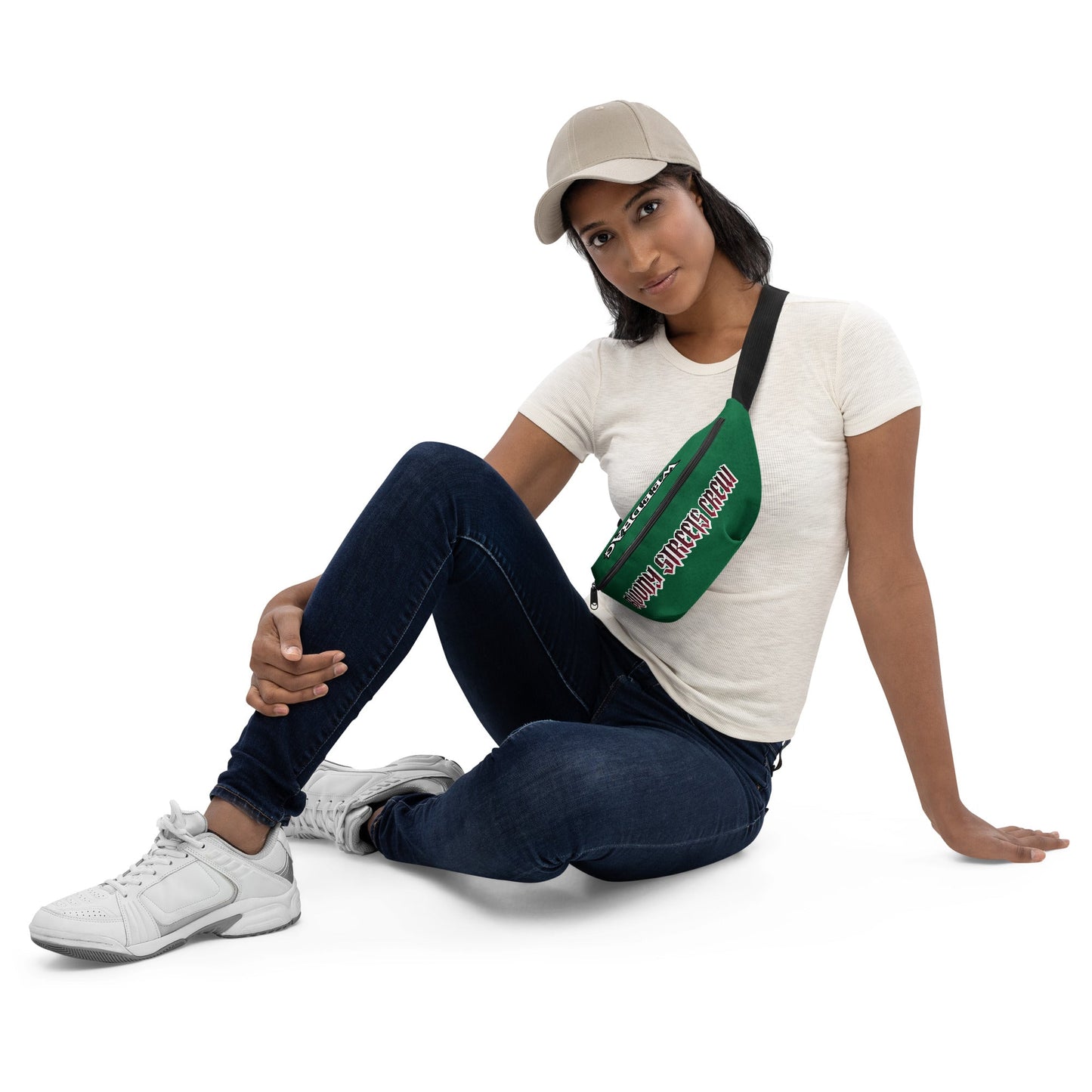 BLOODY STREETS Crew Member Streetwear Gürteltasche Green - BLOODY-STREETS.DE Streetwear Herren und Damen Hoodies, T-Shirts, Pullis
