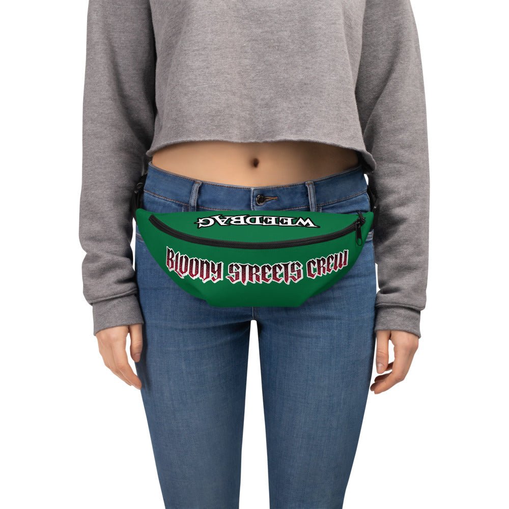 BLOODY STREETS Crew Member Streetwear Gürteltasche Green - BLOODY-STREETS.DE Streetwear Herren und Damen Hoodies, T-Shirts, Pullis