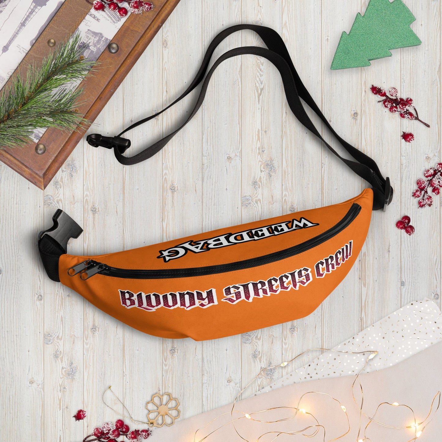 BLOODY STREETS Crew Member Streetwear Gürteltasche Orange - BLOODY-STREETS.DE Streetwear Herren und Damen Hoodies, T-Shirts, Pullis