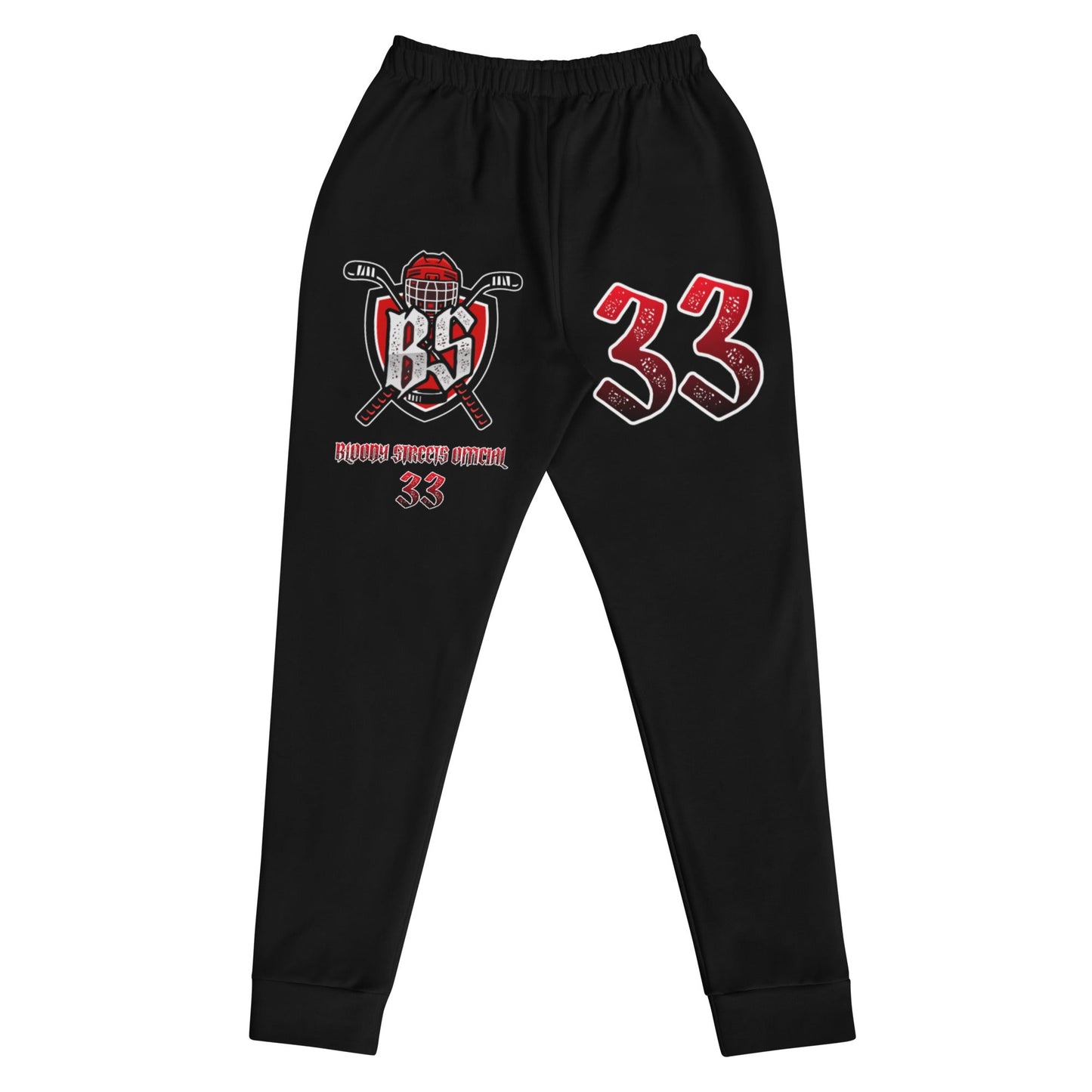 Bloody Streets Hockey Damen Joggers - BLOODY-STREETS.DE Streetwear Herren und Damen Hoodies, T-Shirts, Pullis