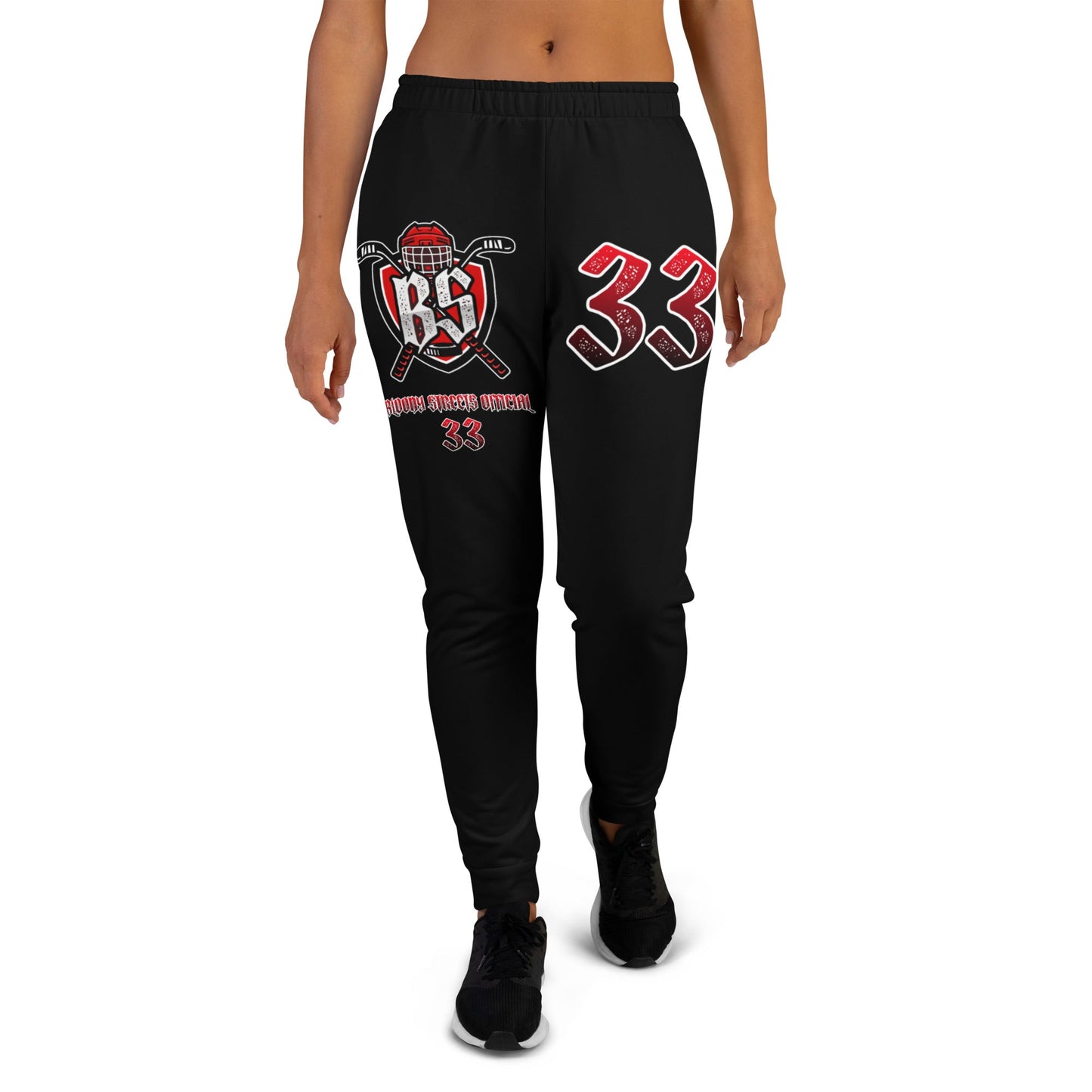Bloody Streets Hockey Damen Joggers - BLOODY-STREETS.DE Streetwear Herren und Damen Hoodies, T-Shirts, Pullis
