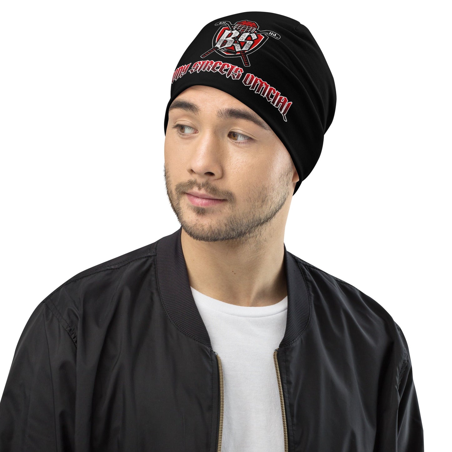 Bloody Streets Hockey Beanie - BLOODY-STREETS.DE Streetwear Herren und Damen Hoodies, T-Shirts, Pullis