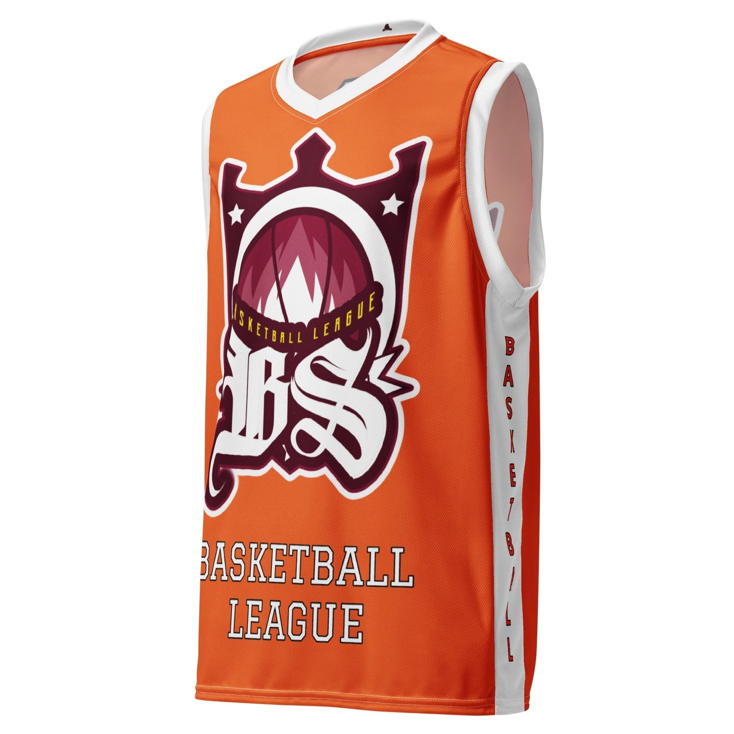 BLOODY STREETS - Recyceltes Streetwear-Basketballtrikot ORANGE - BLOODY-STREETS.DE Streetwear Herren und Damen Hoodies, T-Shirts, Pullis