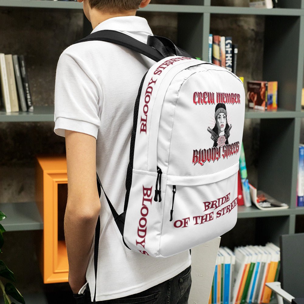 Bride of the Bloody Streets Rucksack - BLOODY-STREETS.DE Streetwear Herren und Damen Hoodies, T-Shirts, Pullis