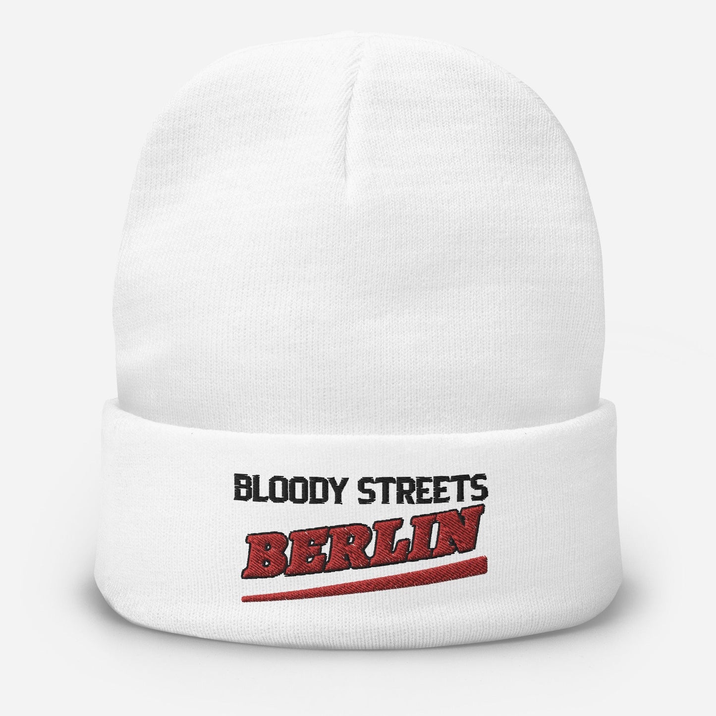 BS CITY Berlin Crew Member Premium Beanie - BLOODY-STREETS.DE Streetwear Herren und Damen Hoodies, T-Shirts, Pullis