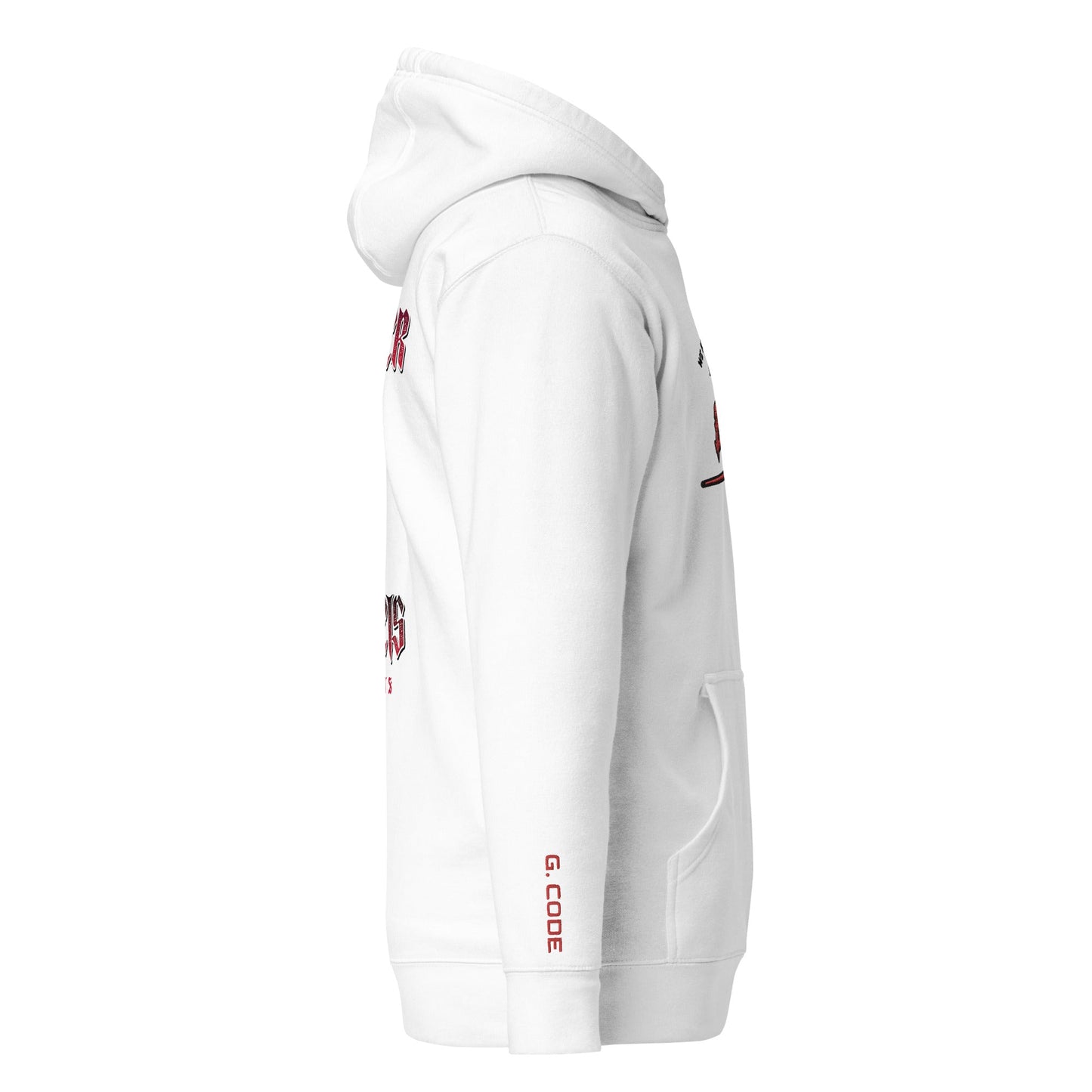 BS CITY Berlin Crew Member Premium Red Lady Hoodie - BLOODY-STREETS.DE Streetwear Herren und Damen Hoodies, T-Shirts, Pullis
