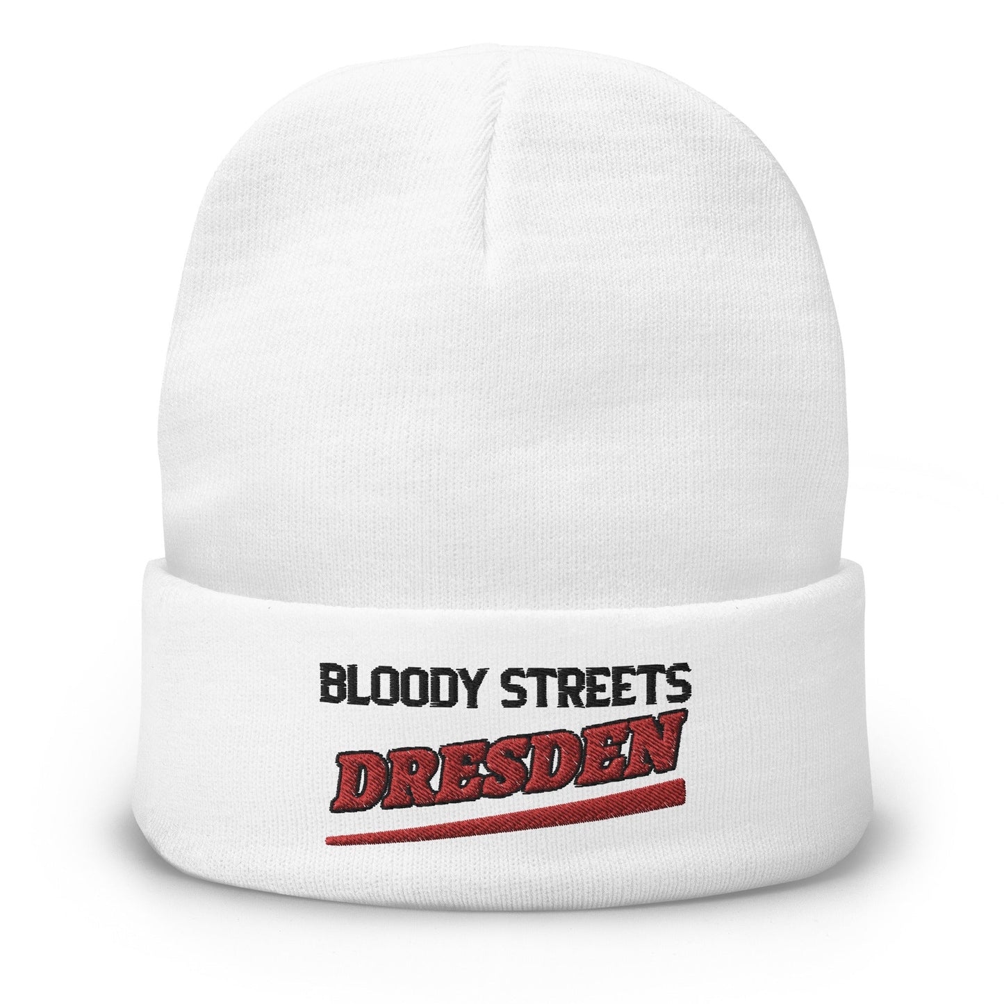 BS CITY Dresden Crew Member Premium Beanie - BLOODY-STREETS.DE Streetwear Herren und Damen Hoodies, T-Shirts, Pullis